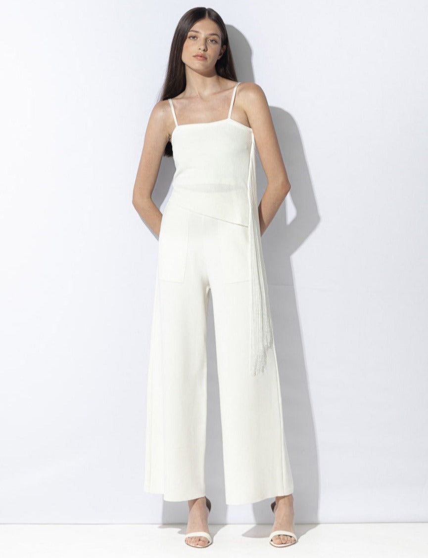 Top Lafort Com Franjas Lizandra Tricot