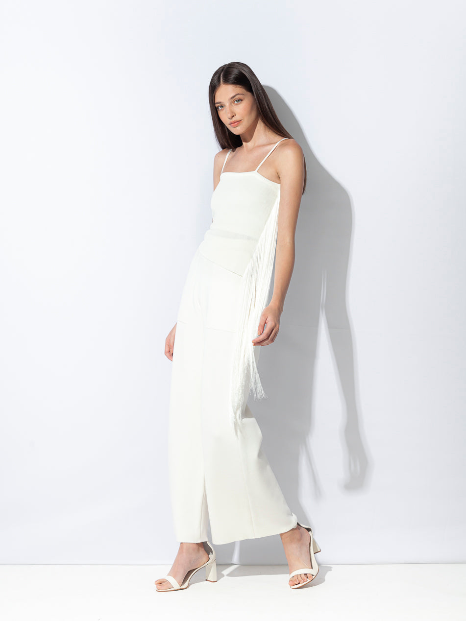 Top Lafort Com Franjas Lizandra Tricot