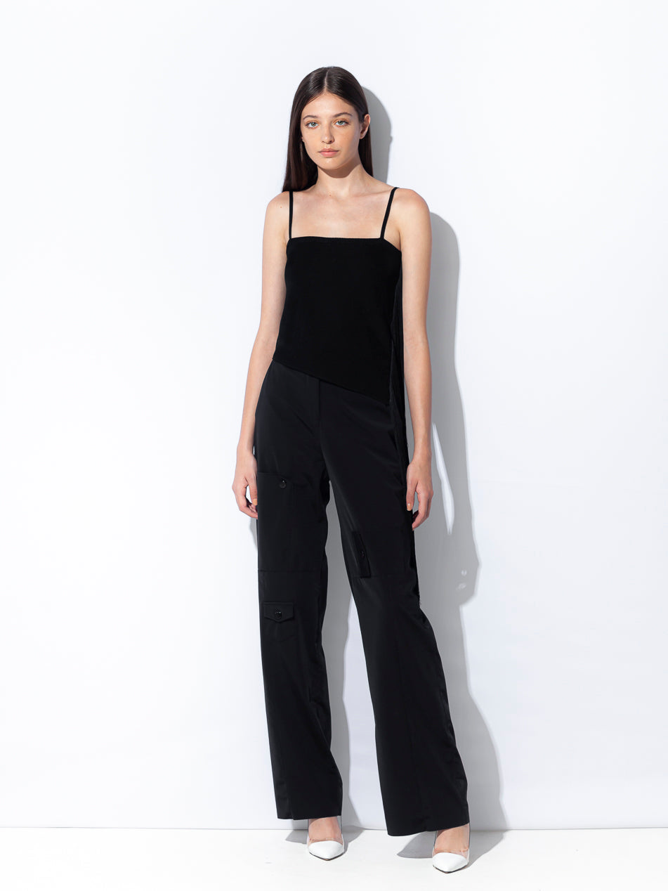 Top Lafort Com Franjas Lizandra Tricot