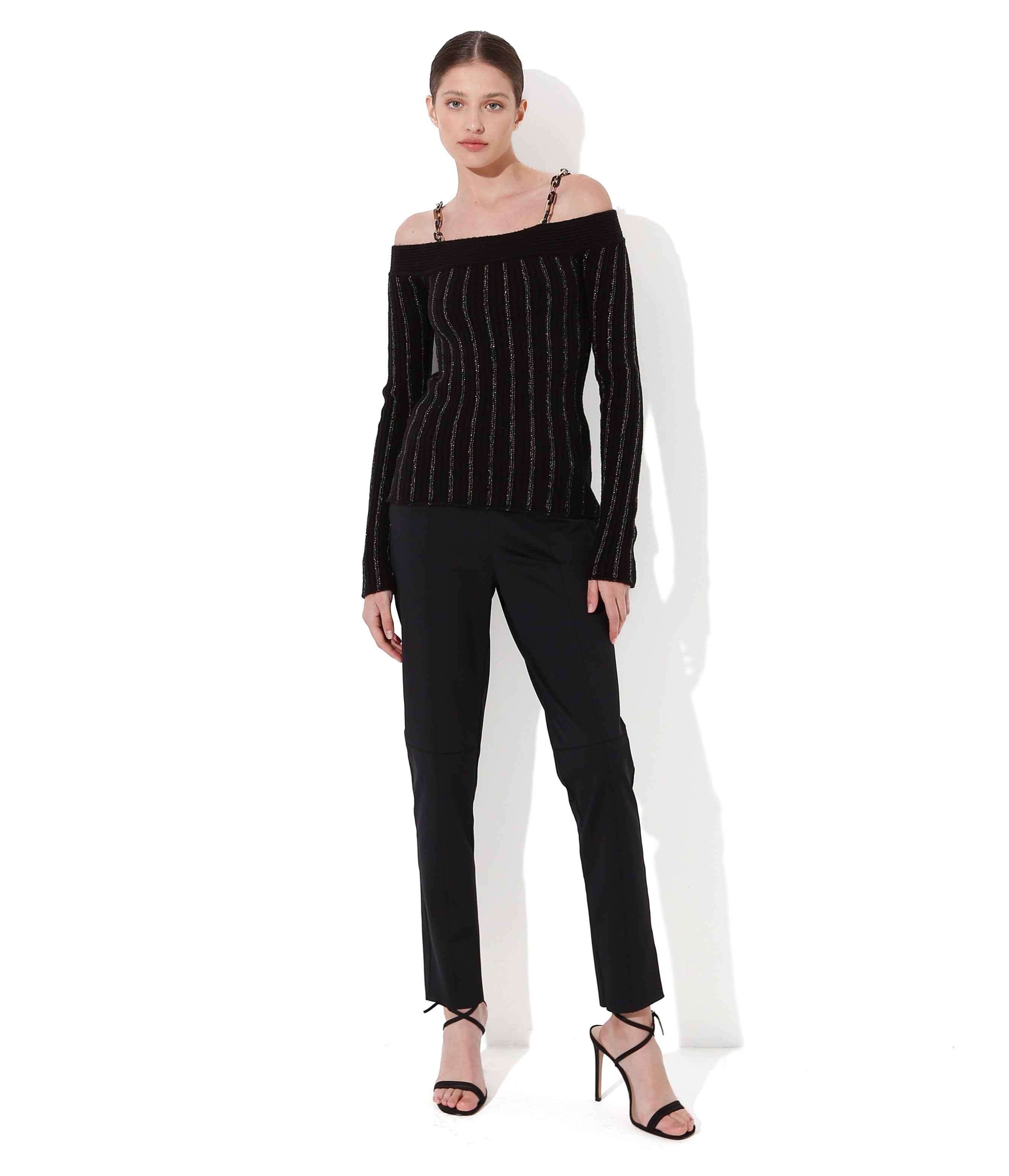 Blusa Lafort Ombro A Ombro Eliana Tricot