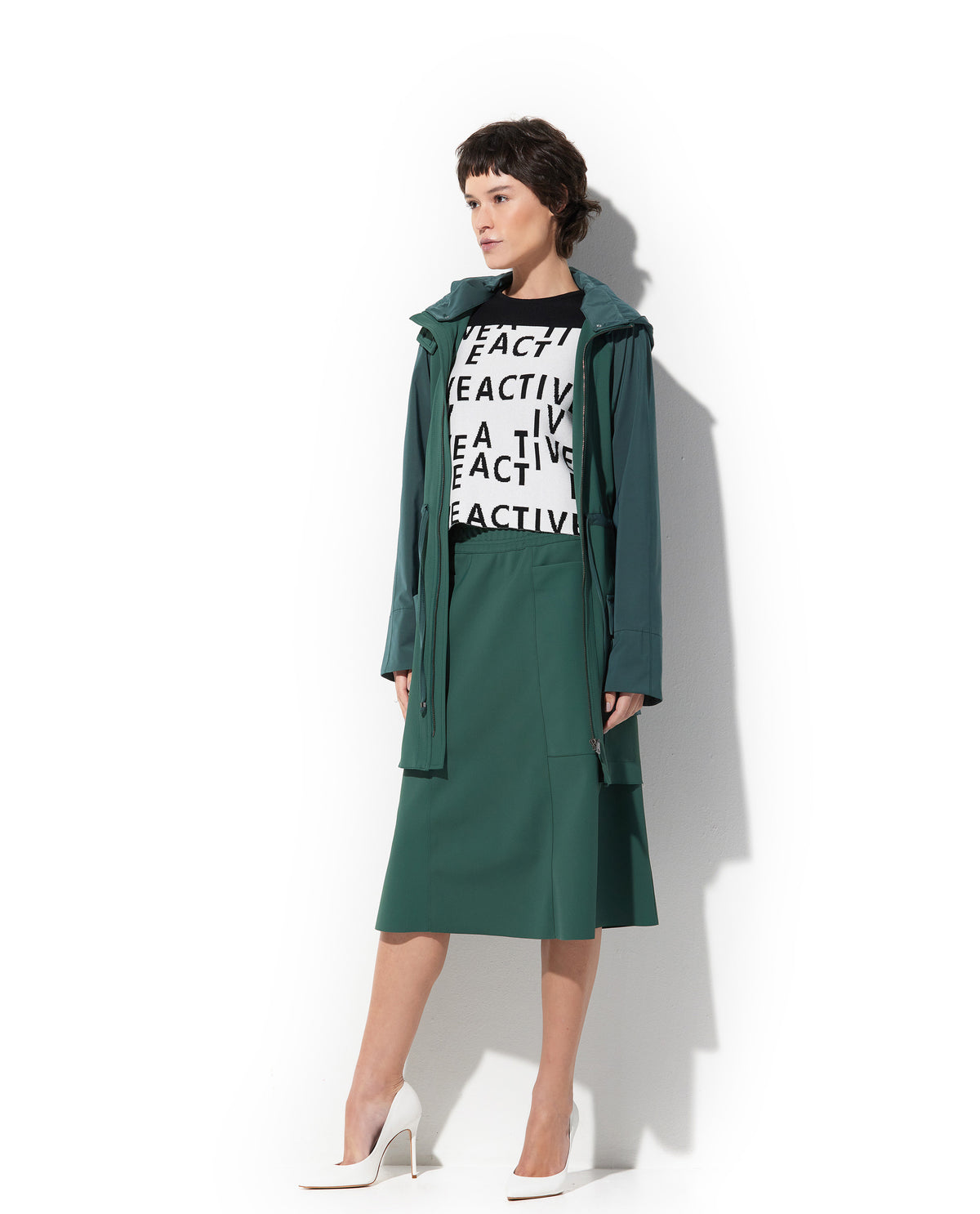 Parka Lafort Alongada Leda Technoblock/edge®