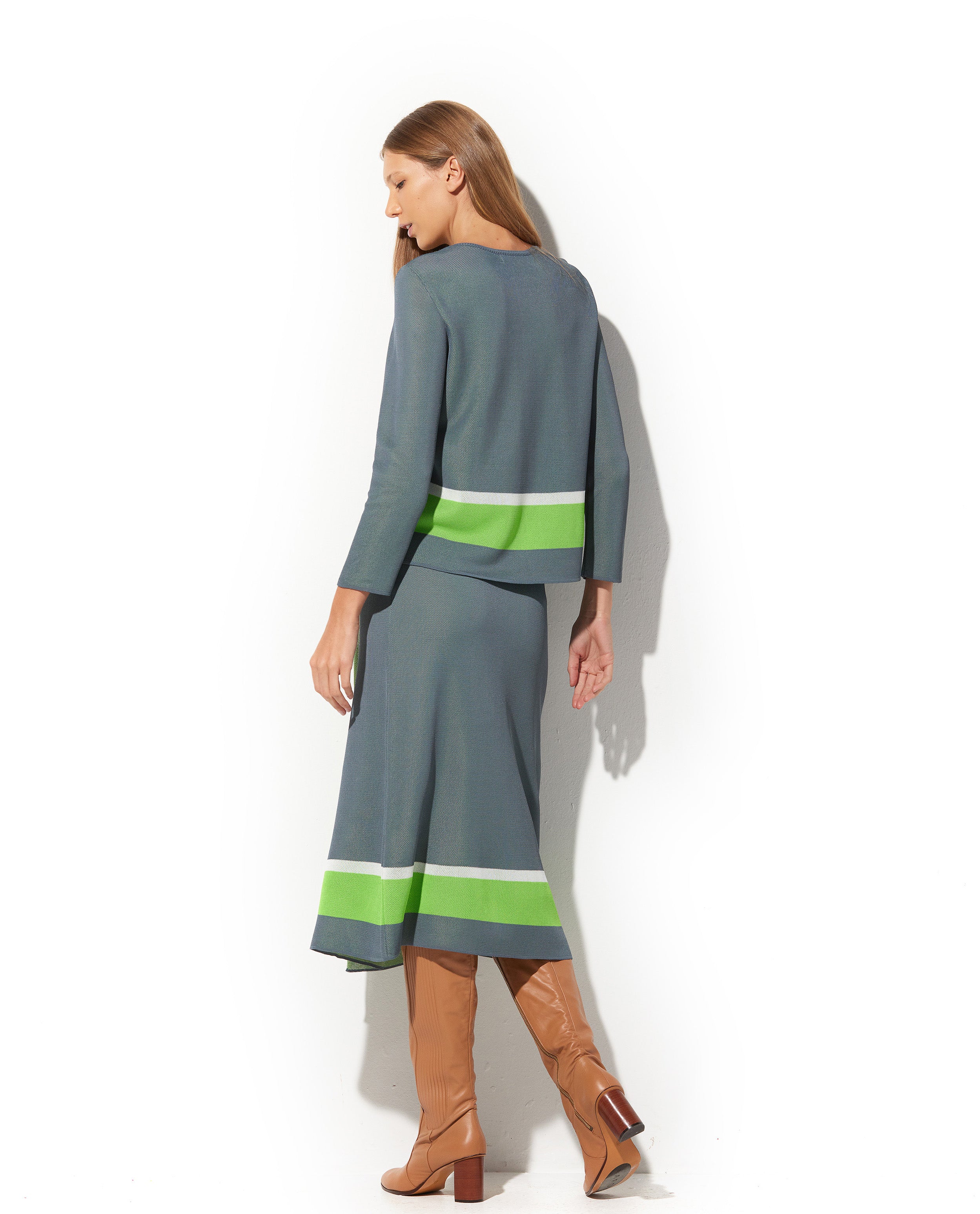 Blusa Lafort Com Manga Sandra Tricot