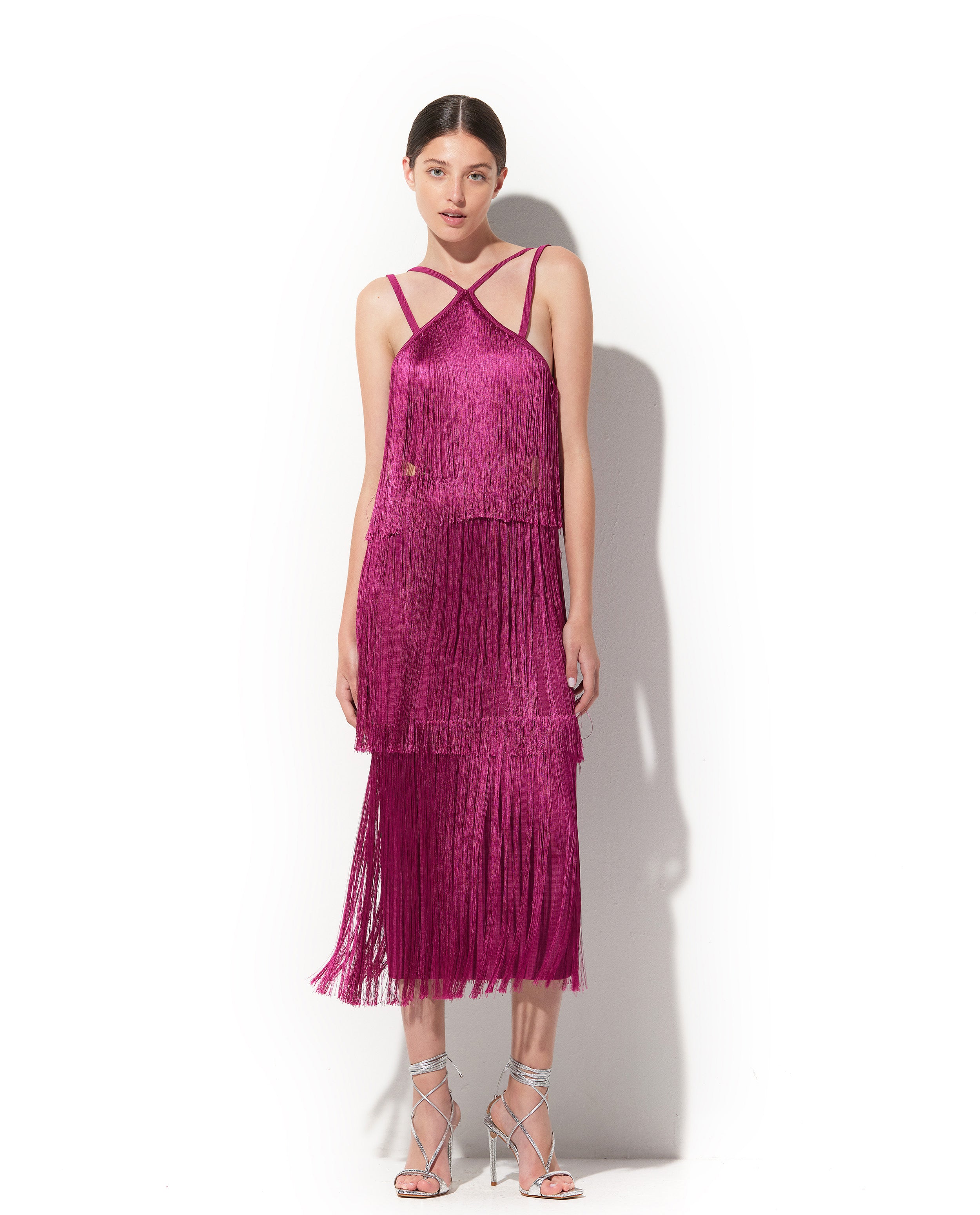 Vestido Lafort Franjas Kristen Tricot