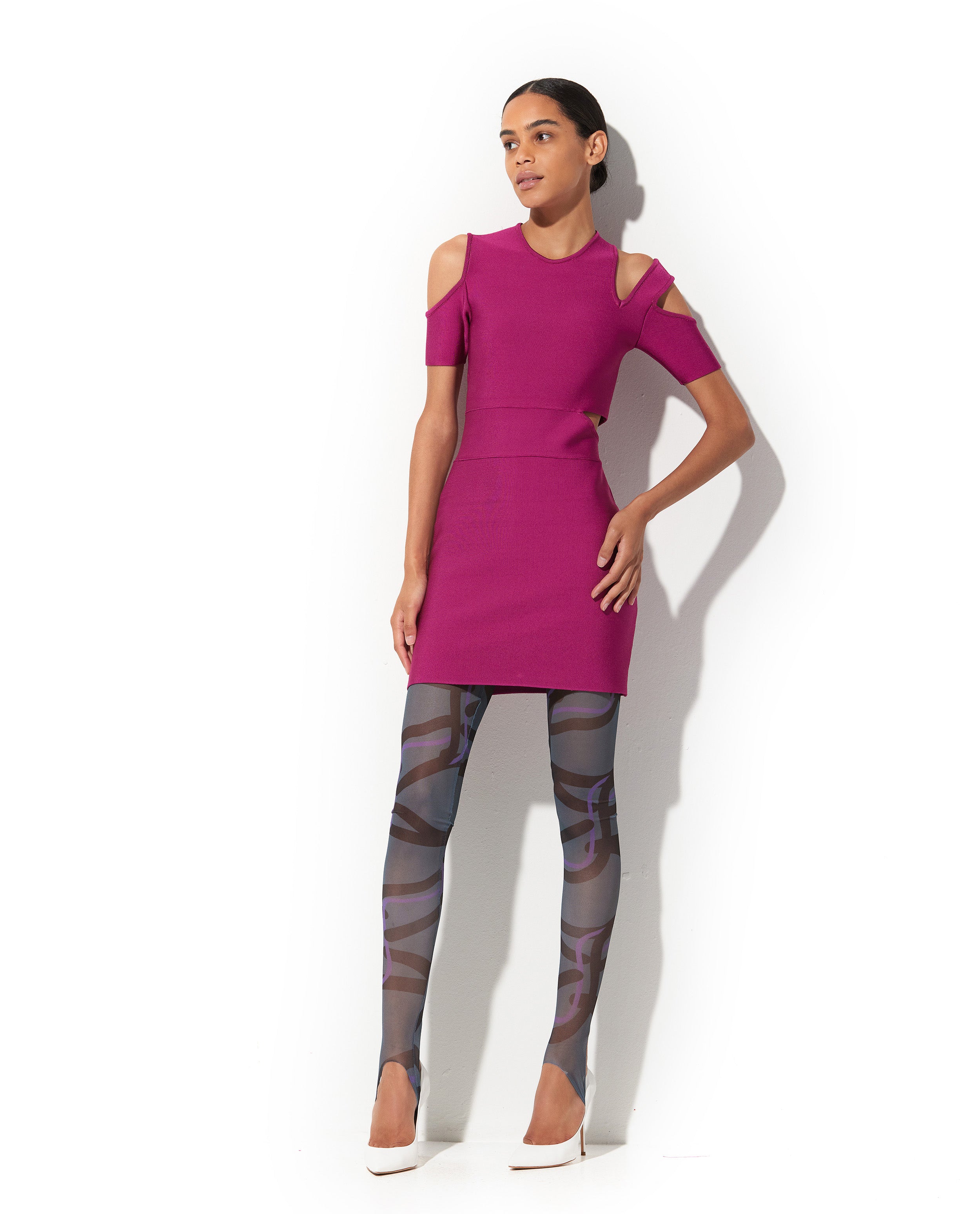 Vestido Lafort Curto Viviane Tricot