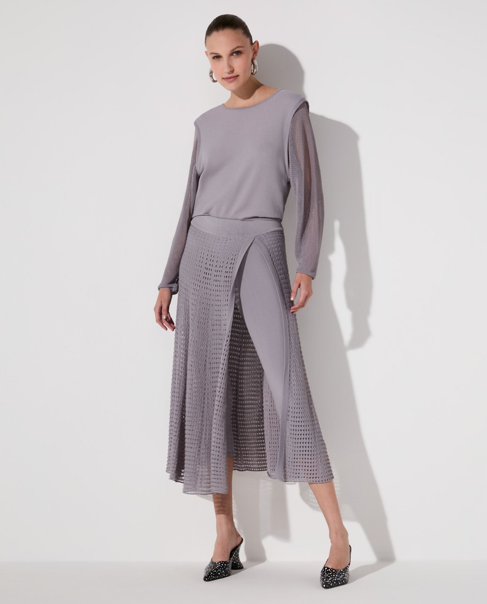 Saia Lafort Com Calça Fiorenza Tricot