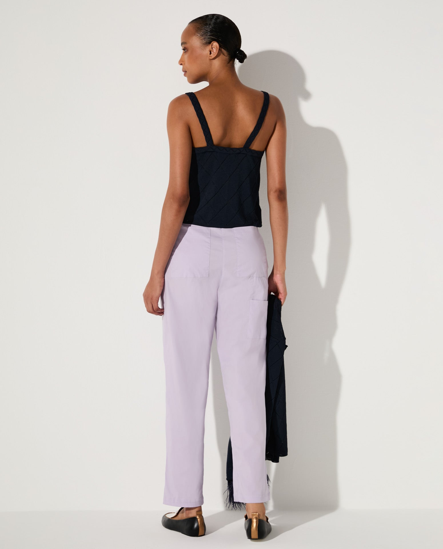 Top Lafort Decote Reto Annabella Tricot