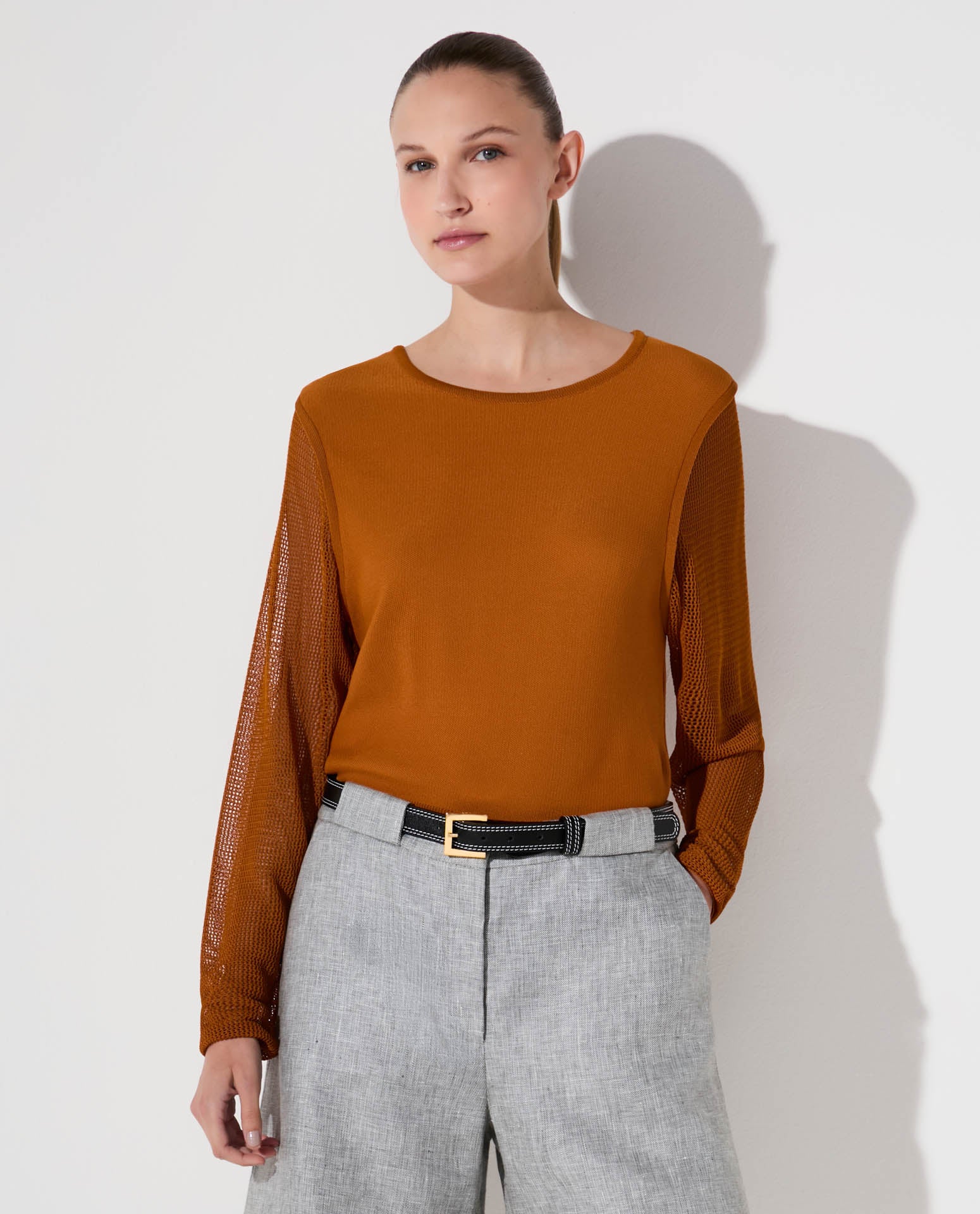 Blusa Lafort Manga Ampla Renata Tricot