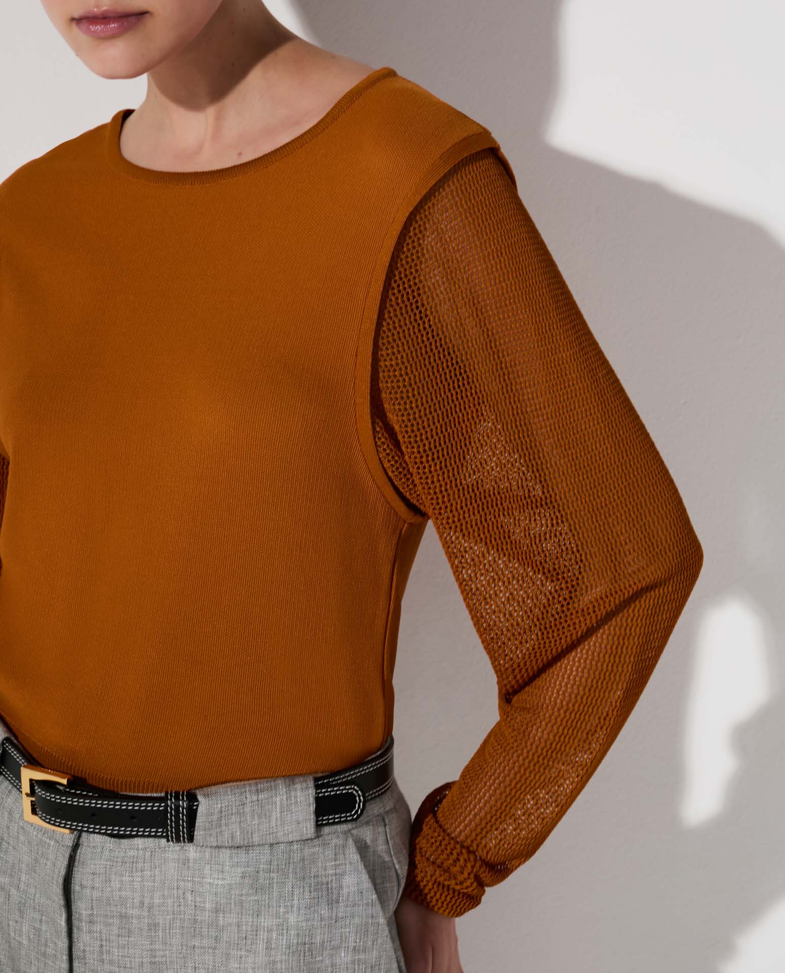 Blusa Lafort Manga Ampla Renata Tricot