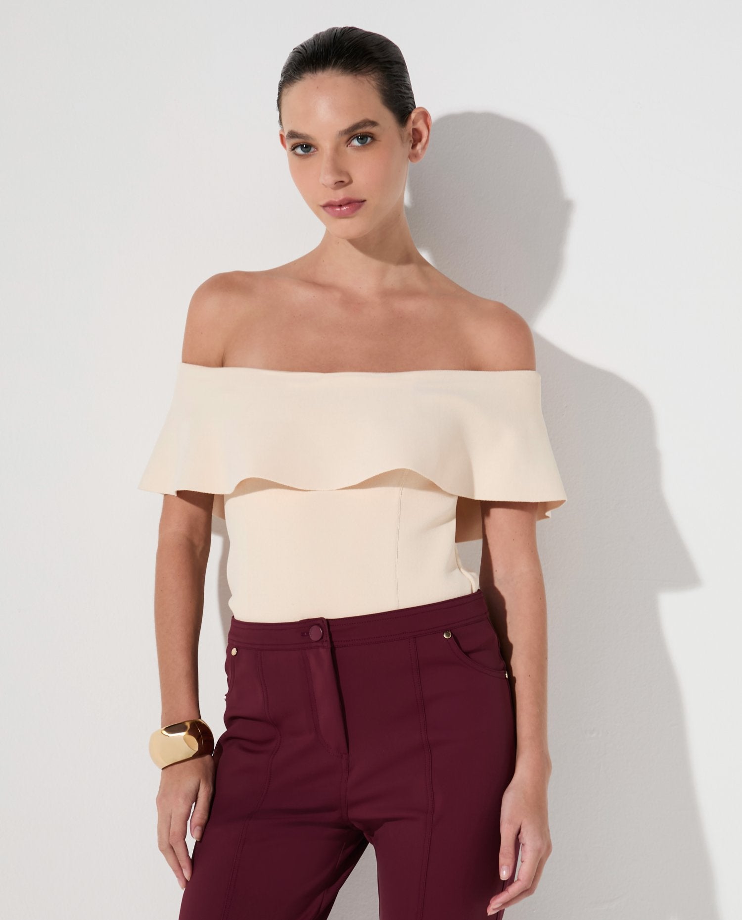 Top Lafort Ombro A Ombro Mariza Tricot La Città