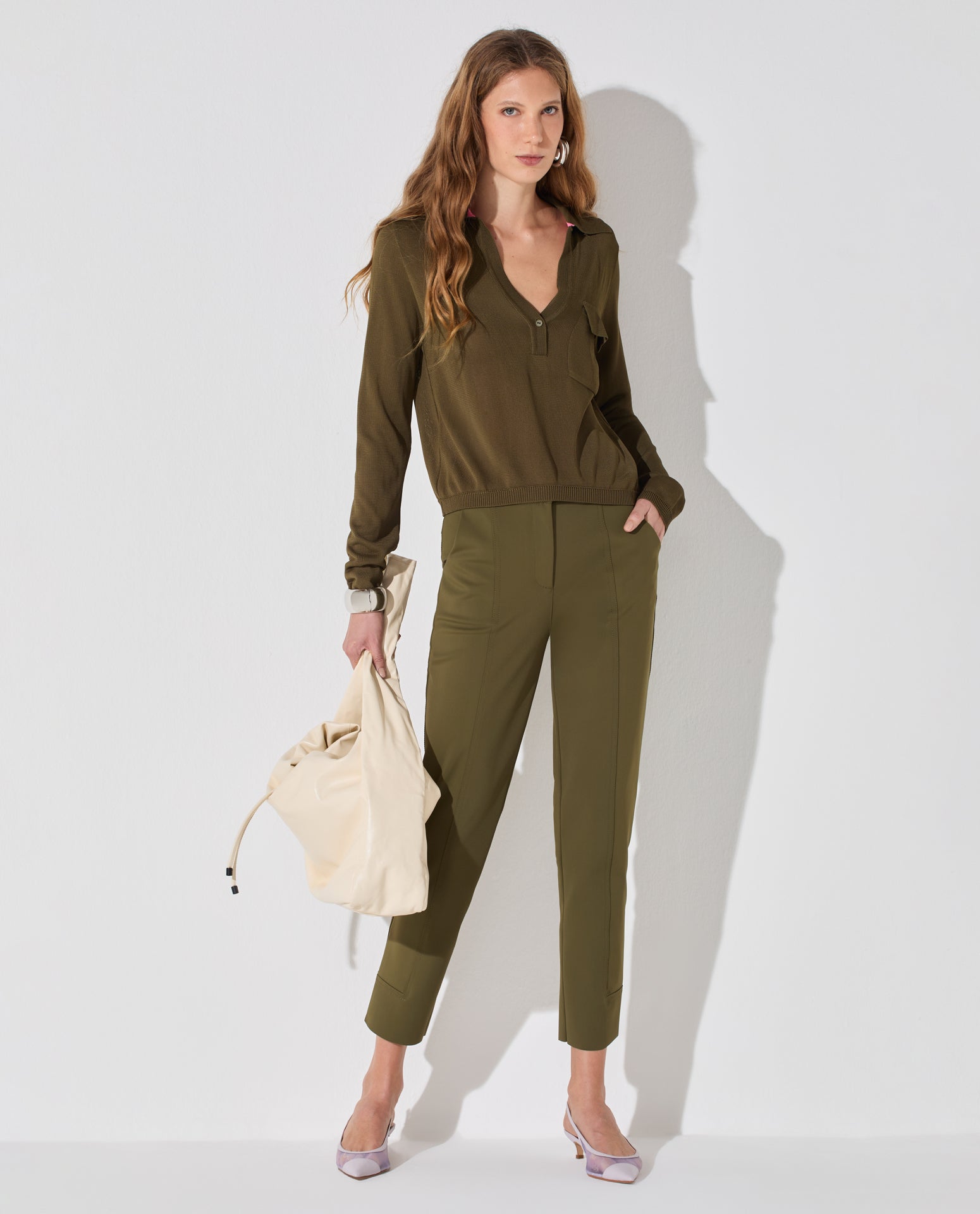 Blusa Lafort Gola Polo Luiza Tricot