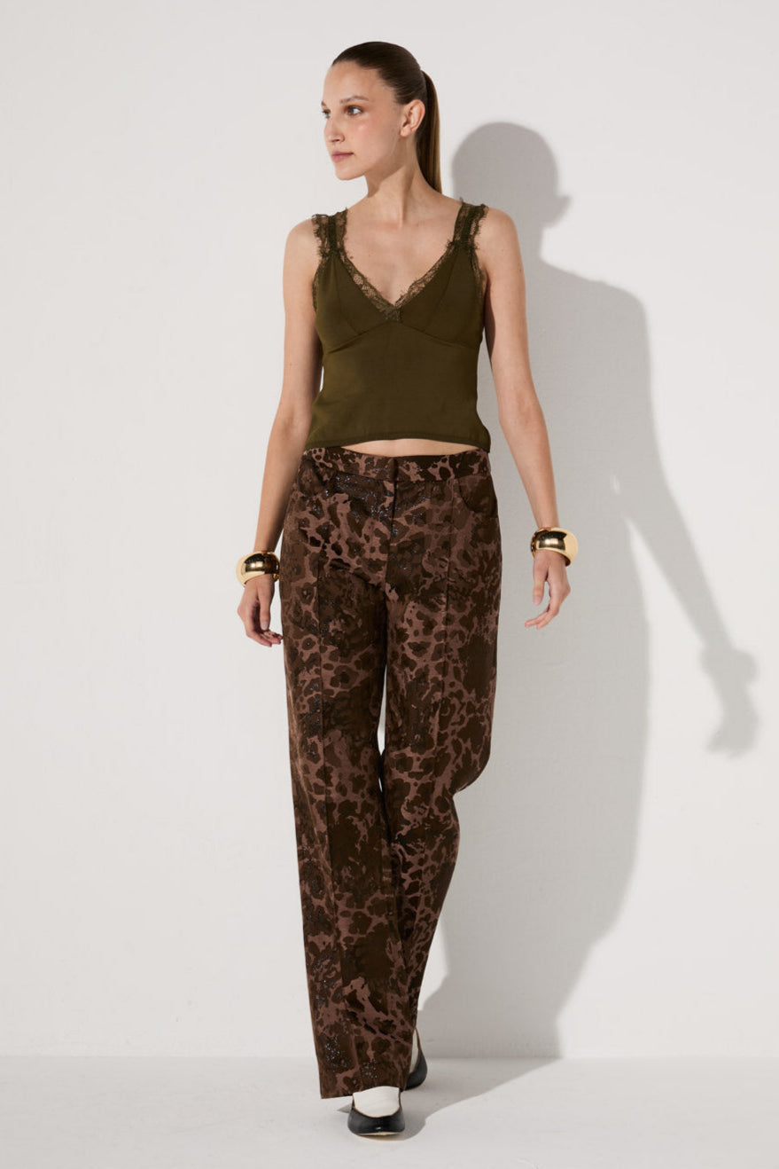 Top Lafort Decote V Sienna Tricot