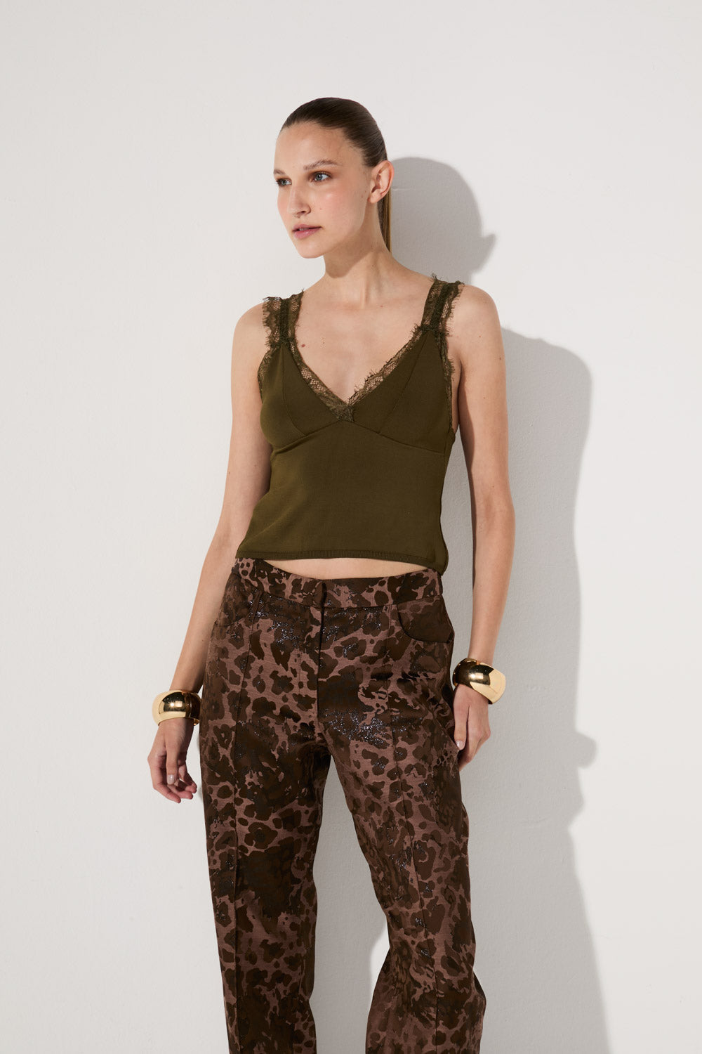 Top Lafort Decote V Sienna Tricot