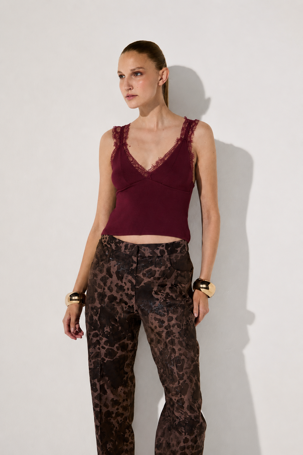 Top Lafort Decote V Sienna Tricot