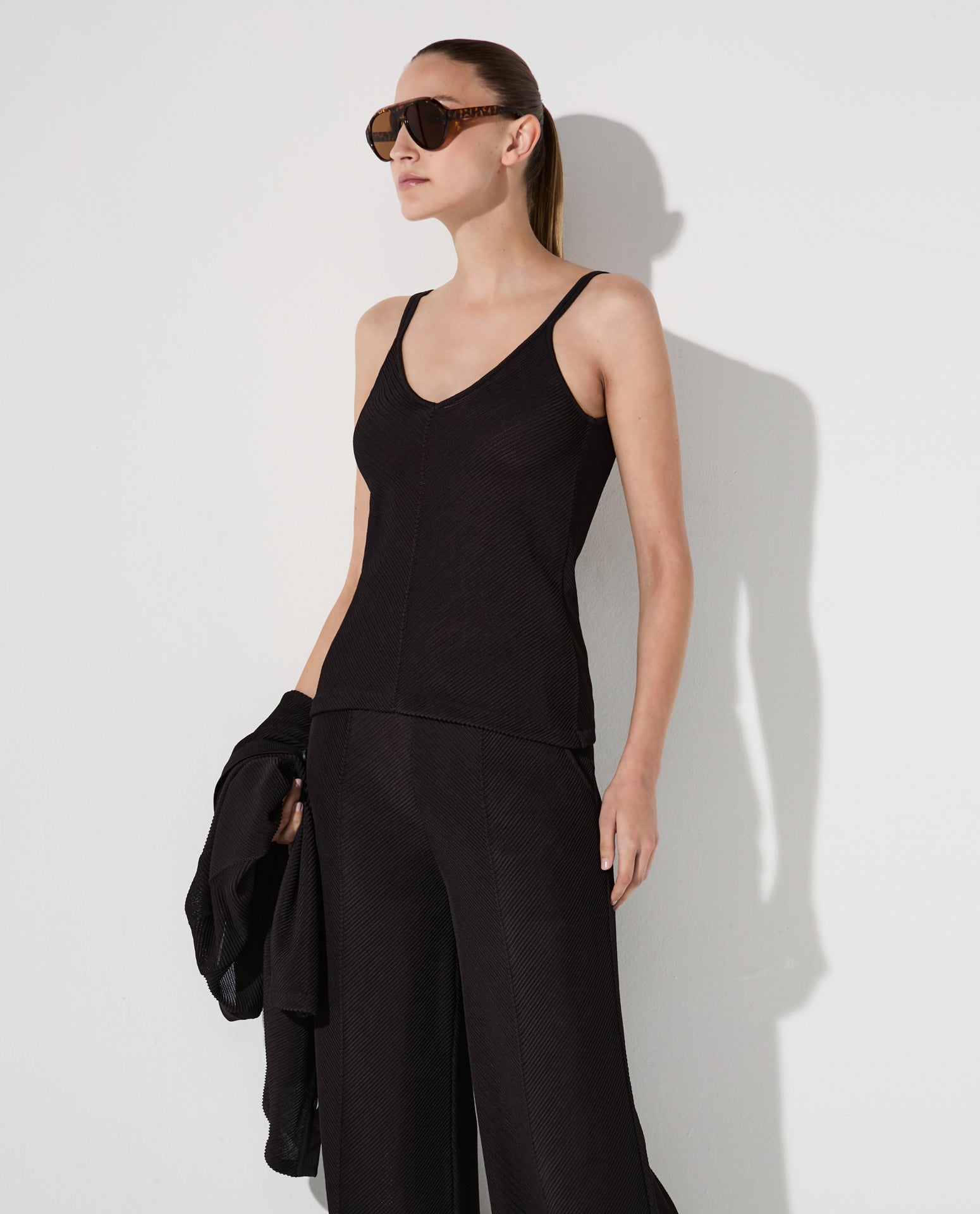 Top Lafort Decote V Nicole Tricot