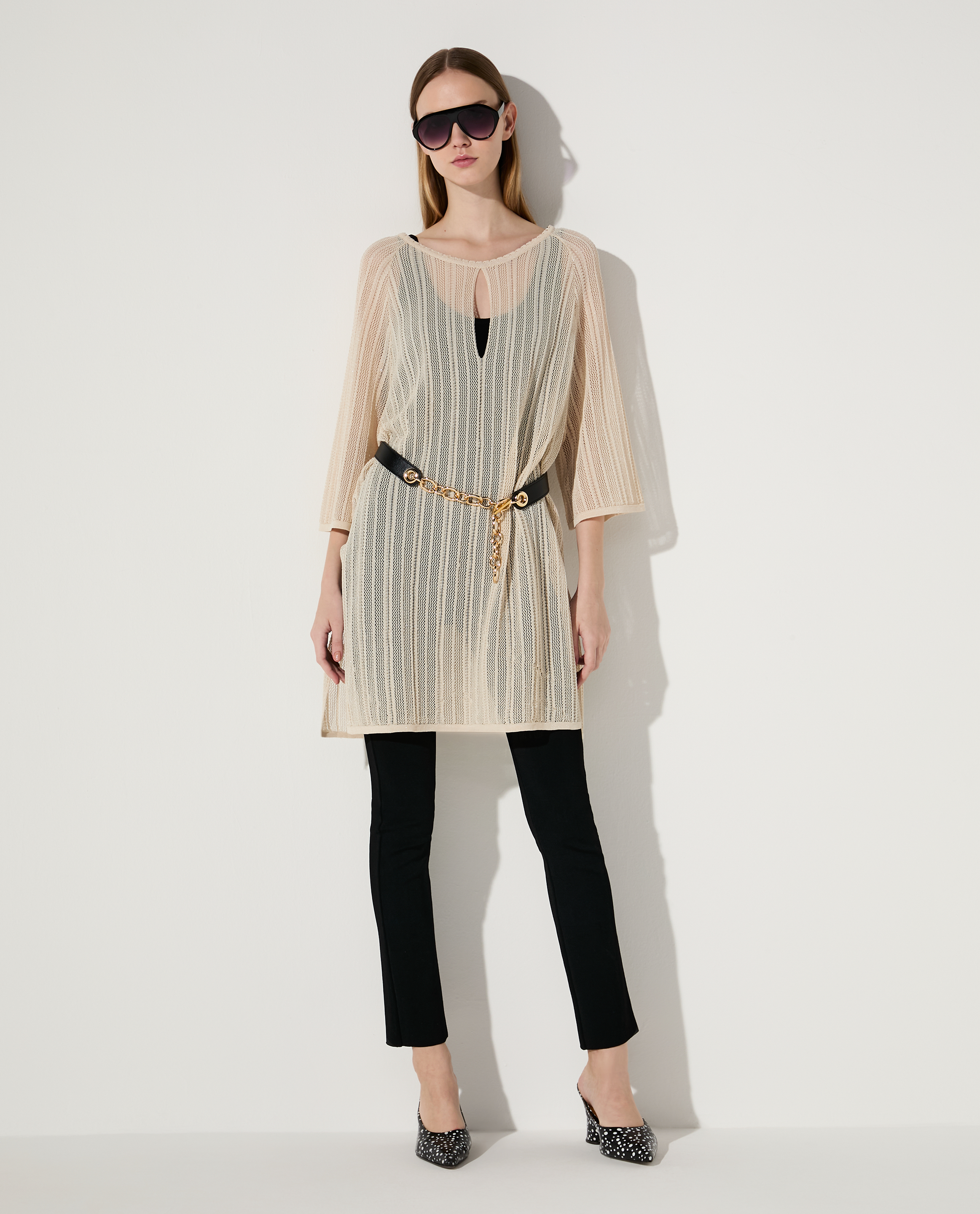 Túnica Lafort Manga Ampla Constança Tricot