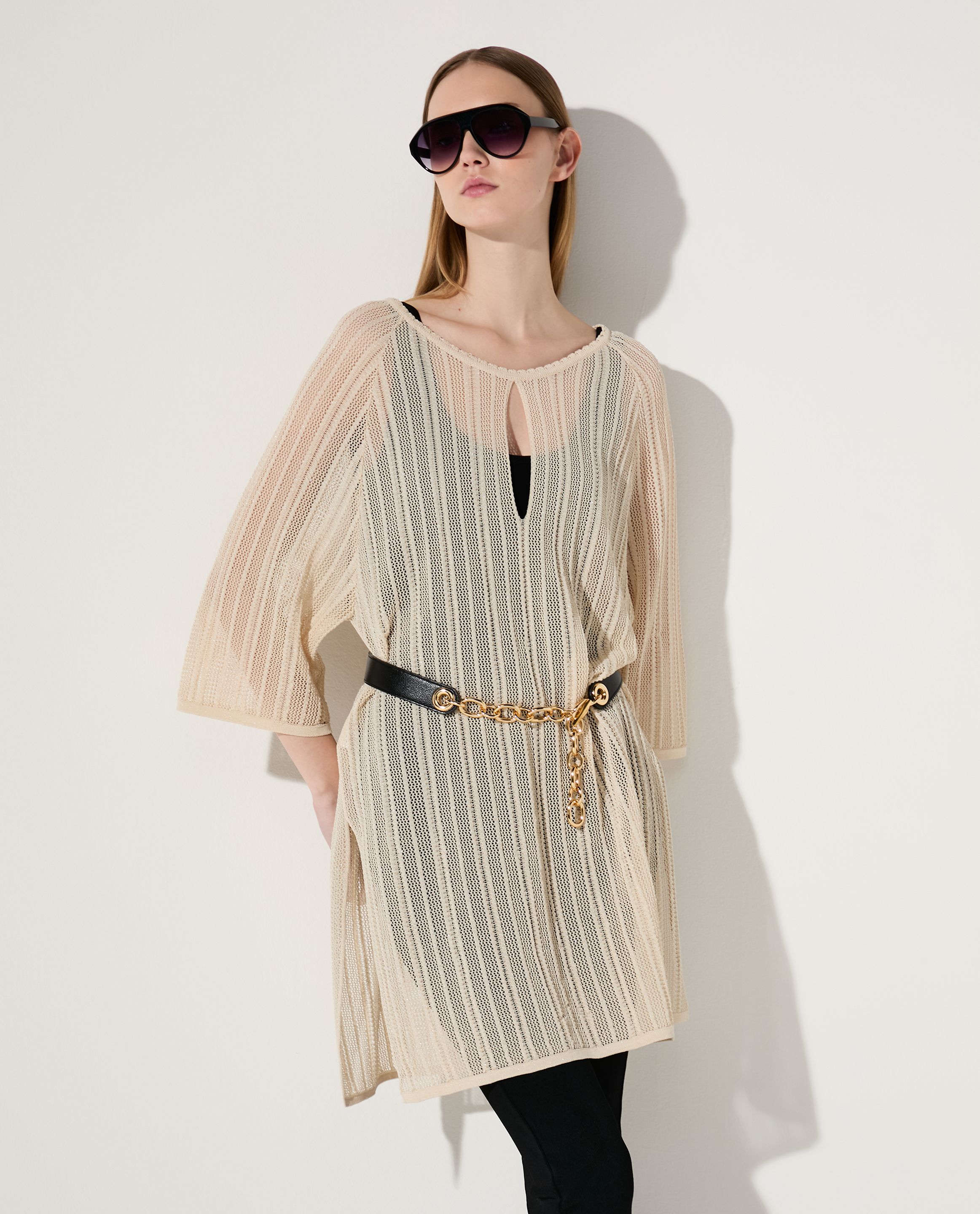 Túnica Lafort Manga Ampla Constança Tricot