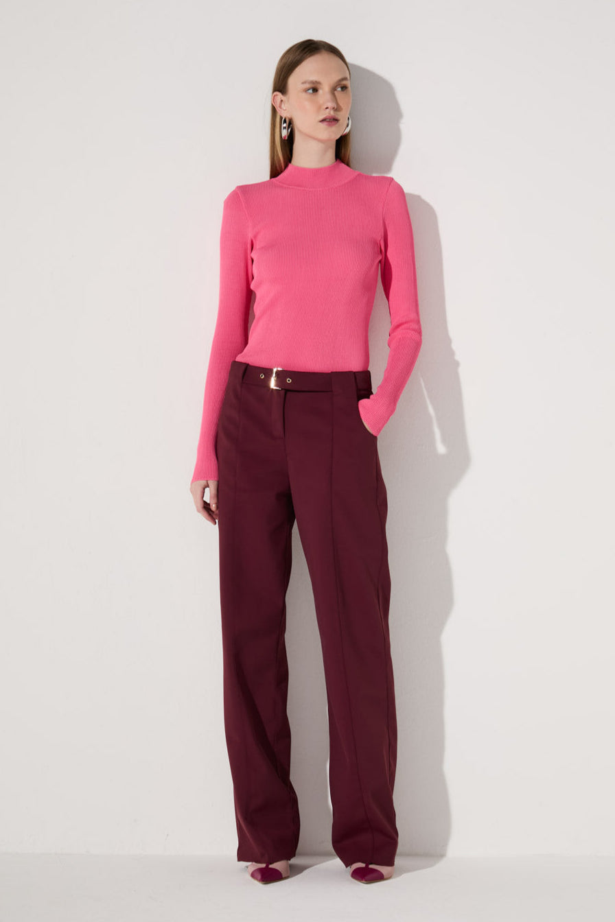 Blusa Lafort Gola Alta Letícia Tricot