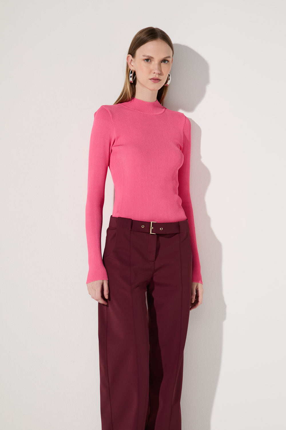 Blusa Lafort Gola Alta Letícia Tricot