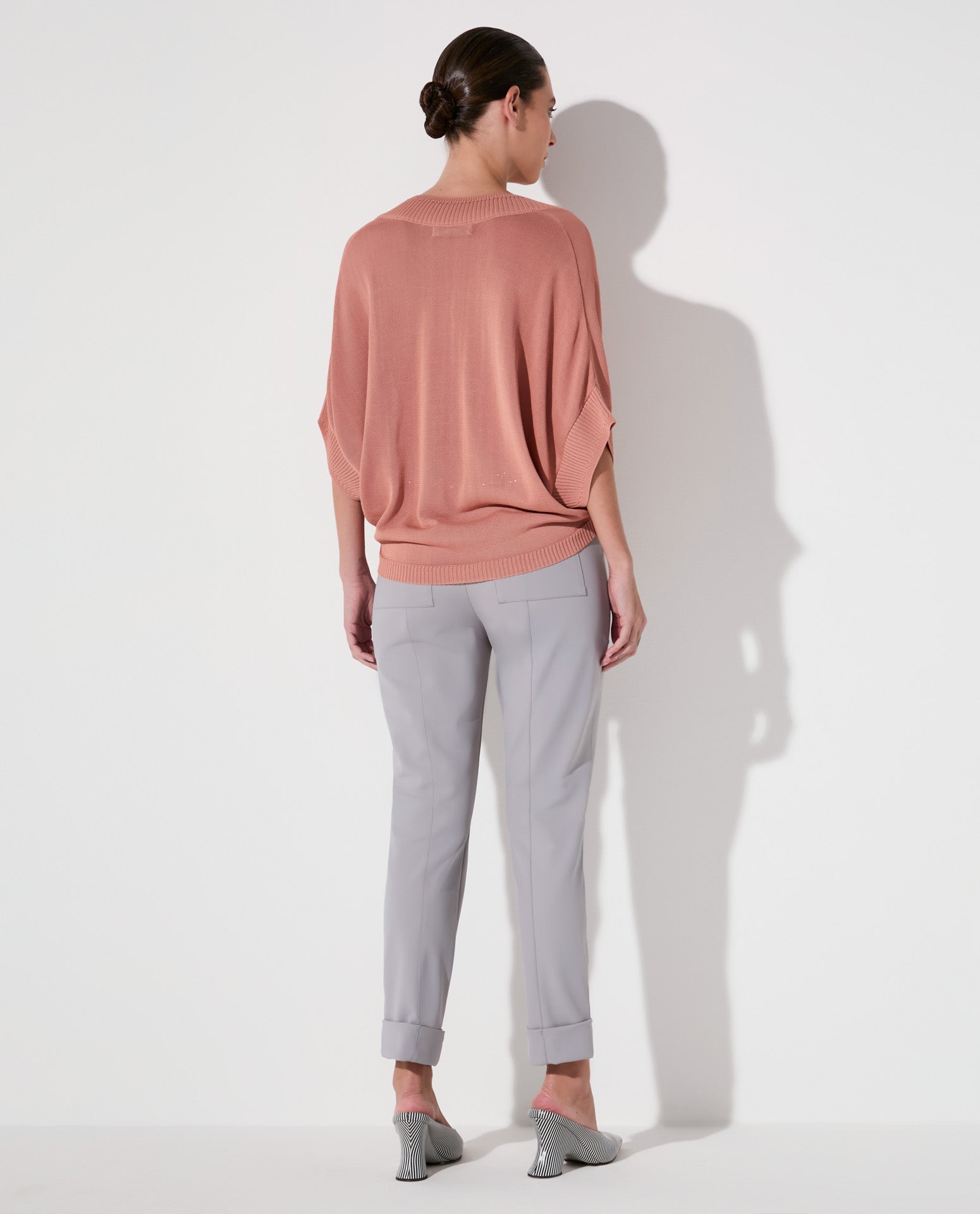 Blusa Lafort Decote V Hellen Tricot