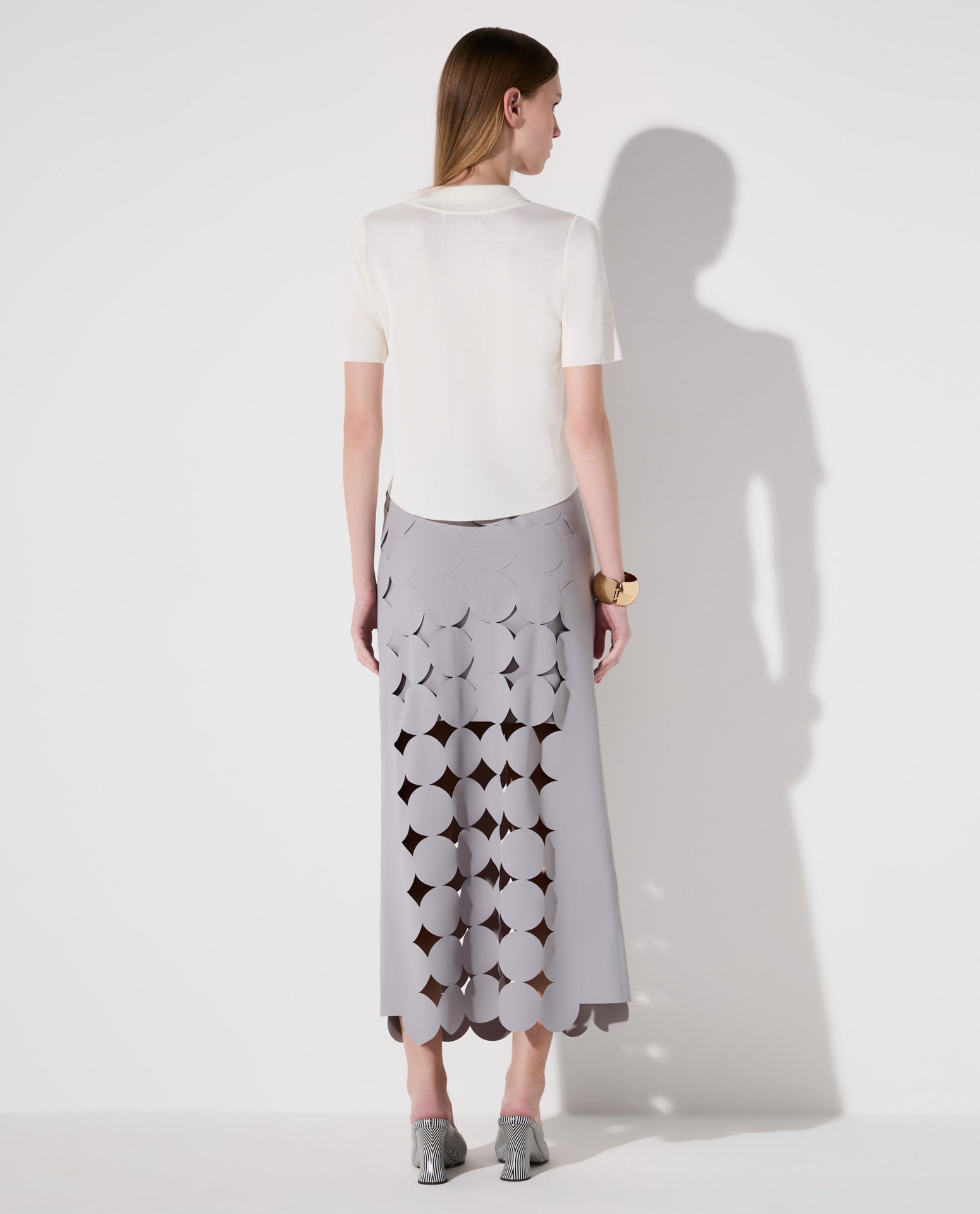 Blusa Lafort Manga Curta Lizzie Tricot