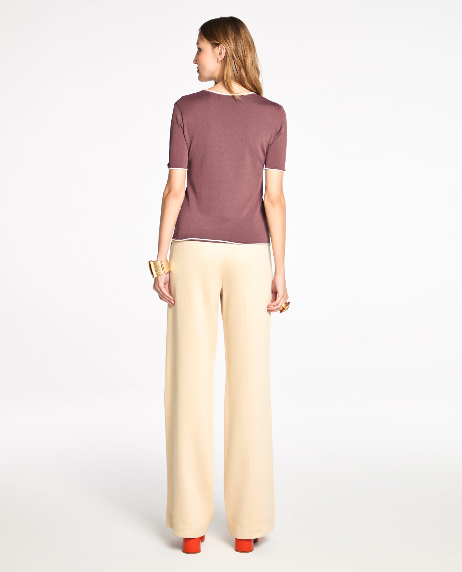 Blusa Lafort Manga Curta Vanessa Tricot