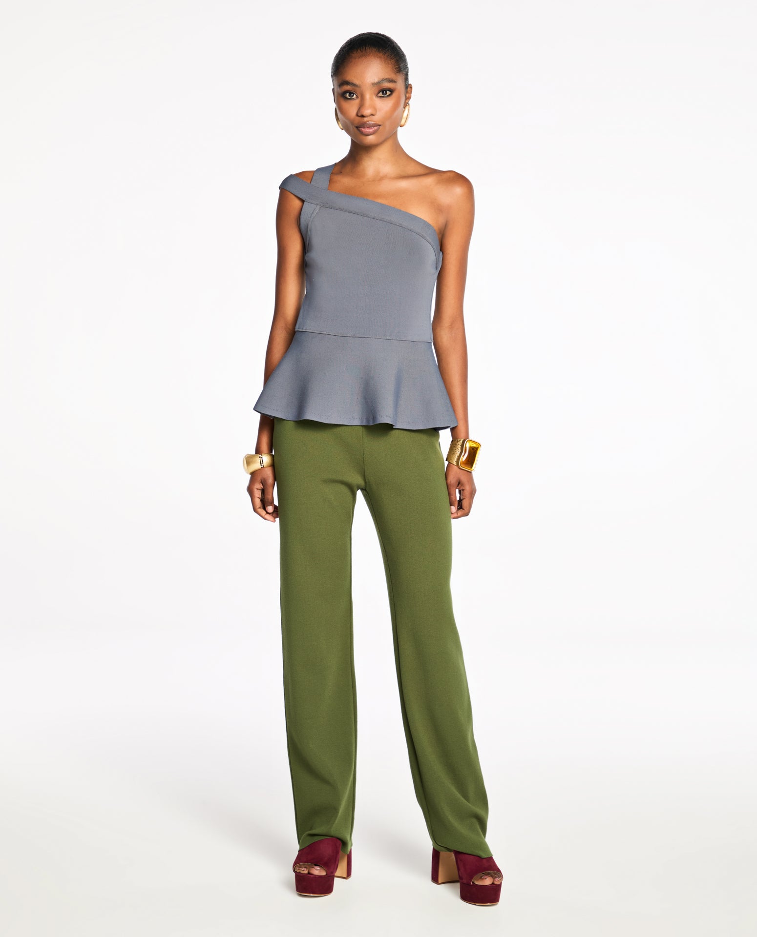 Top Lafort Assimétrico Iasmin Tricot