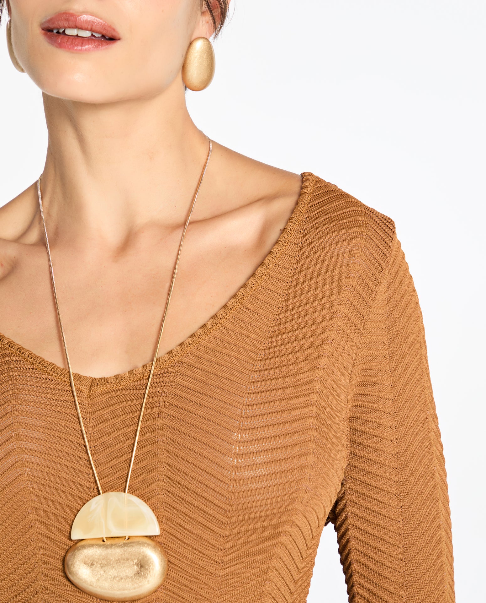 Túnica Lafort Decote V Audrey Tricot