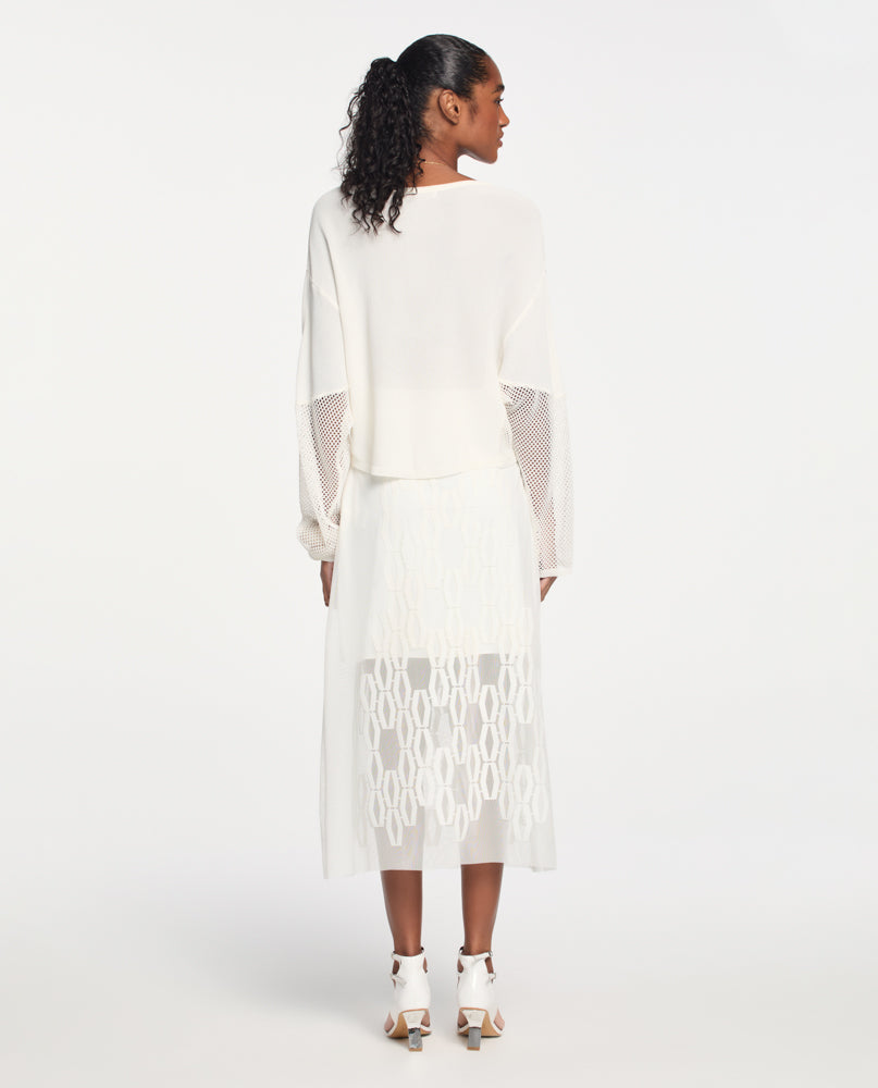 Blusa Lafort Com Recortes Mabele Tricot