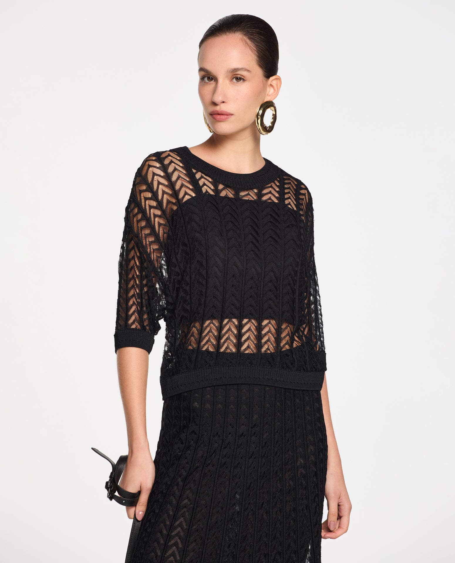 Blusa Lafort Ampla Regina Tricot