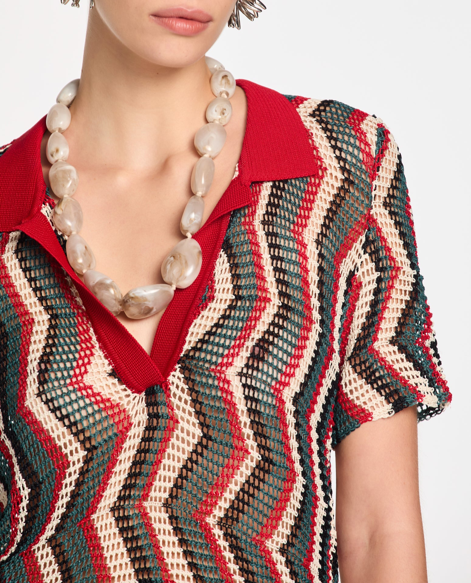 Blusa Lafort Gola Polo Camila Tricot