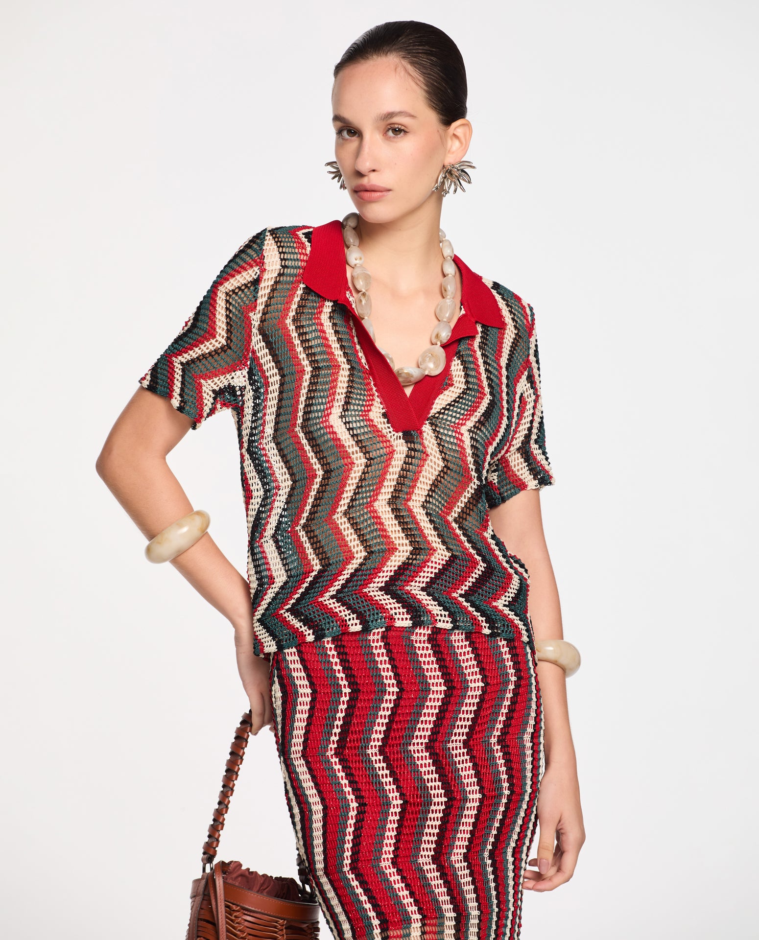 Blusa Lafort Gola Polo Camila Tricot