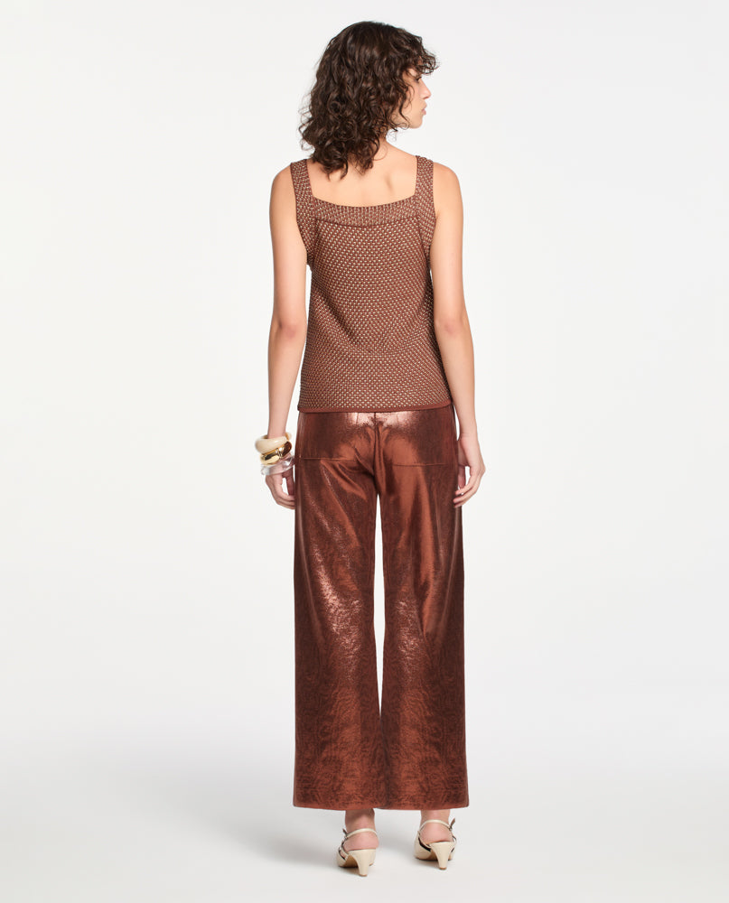Top Lafort Decote Reto Mariana Tricot
