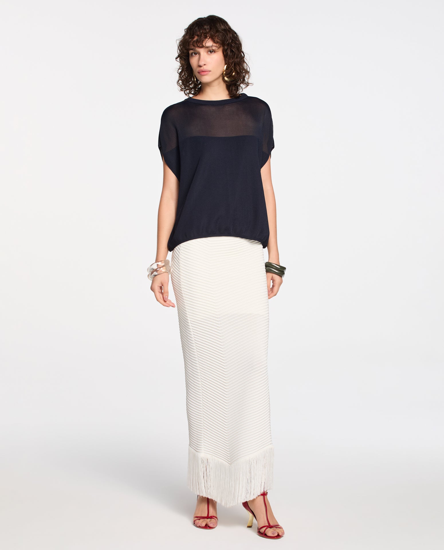 Blusa Lafort Ampla Gaby Tricot
