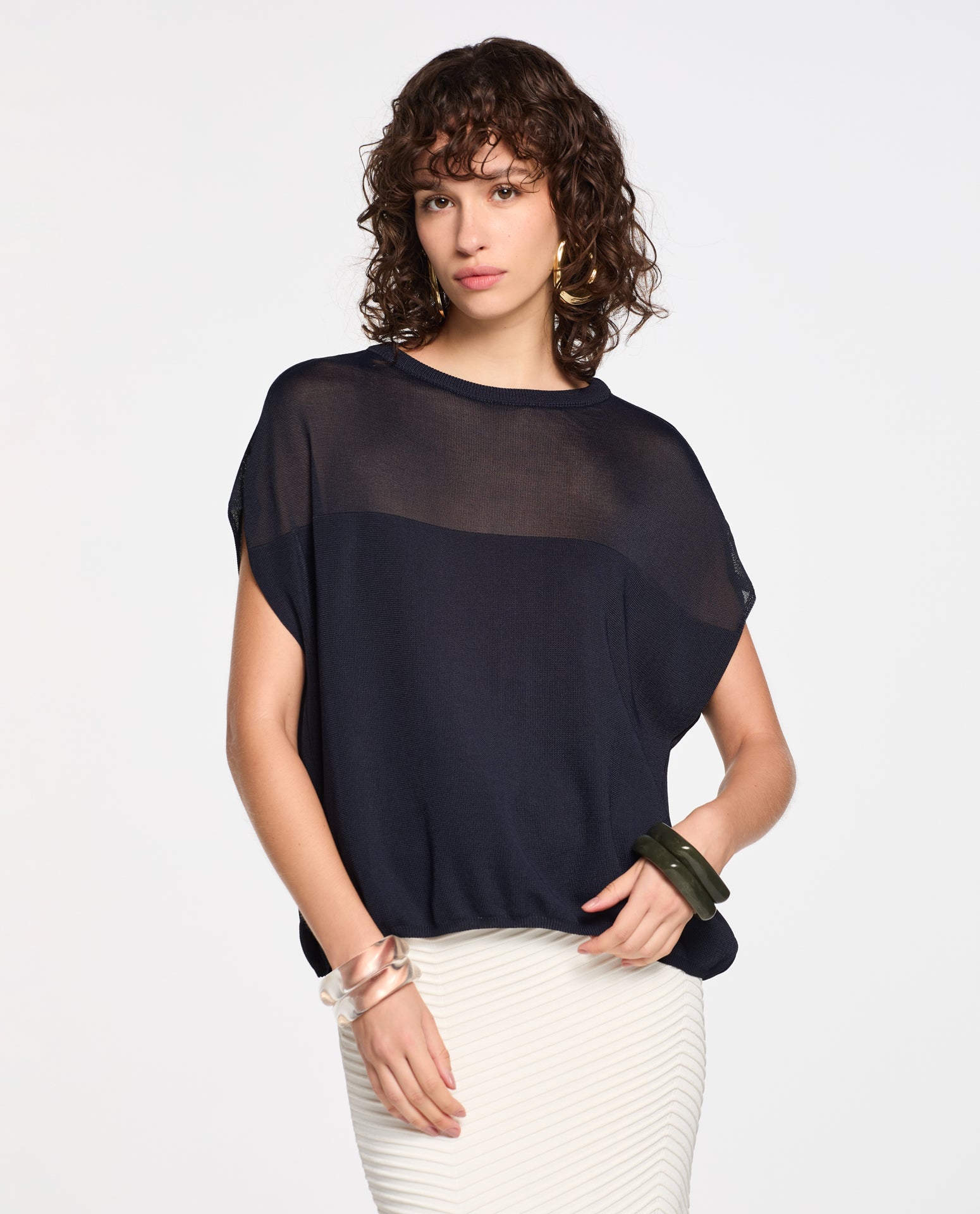 Blusa Lafort Ampla Gaby Tricot
