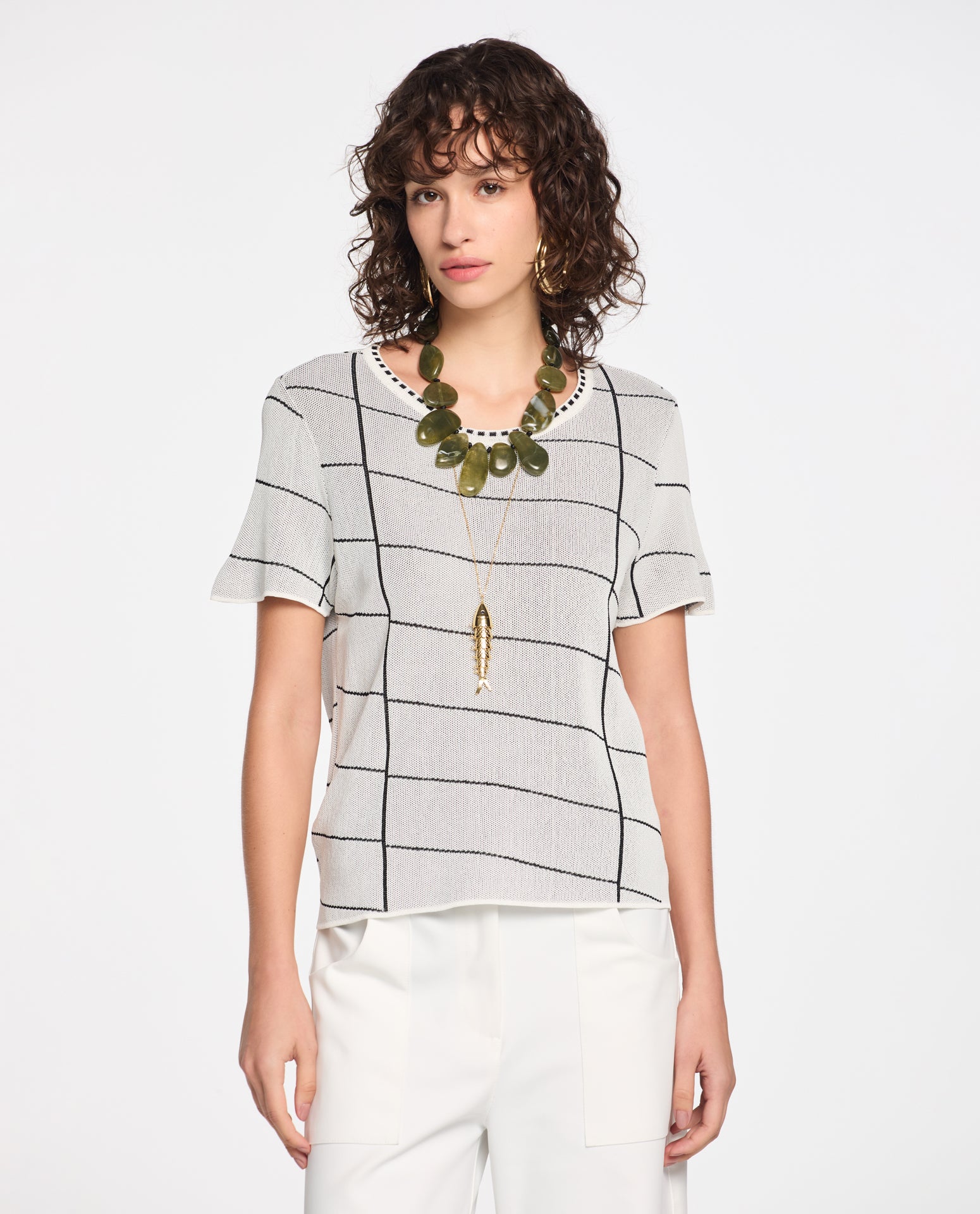 Blusa Lafort Manga Curta Olívia Tricot