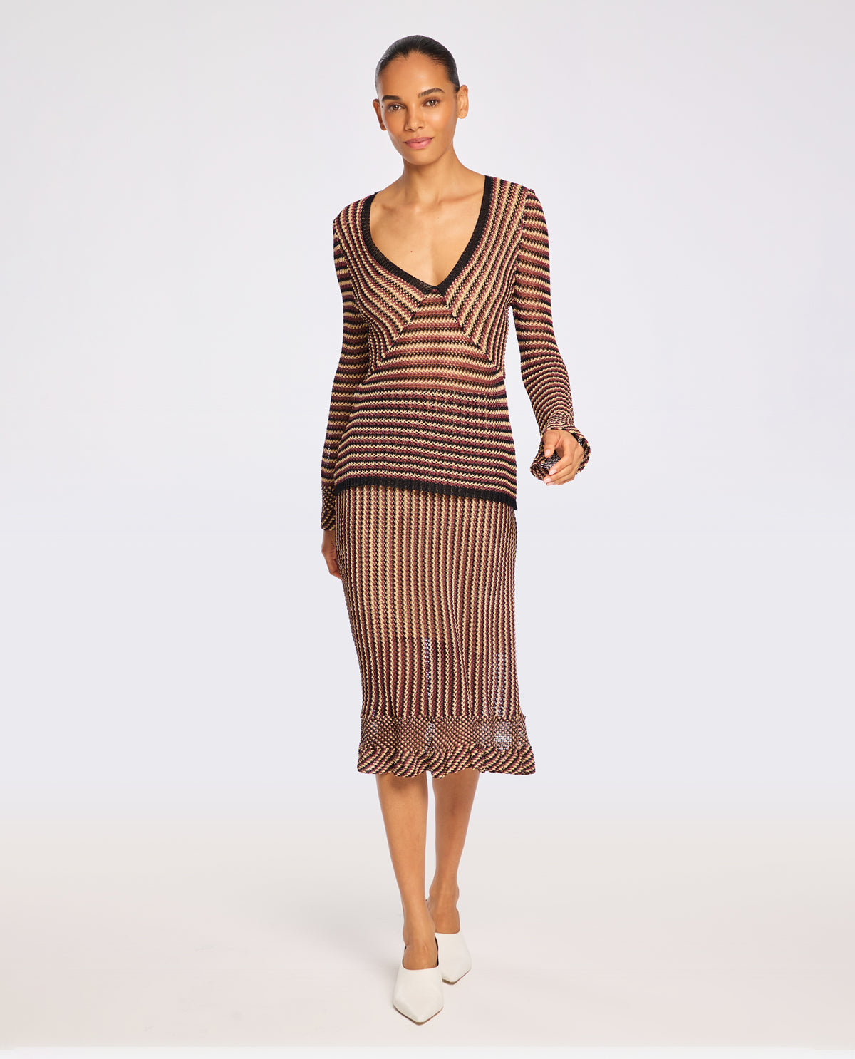 Blusa Lafort Com Babado Camille Tricot