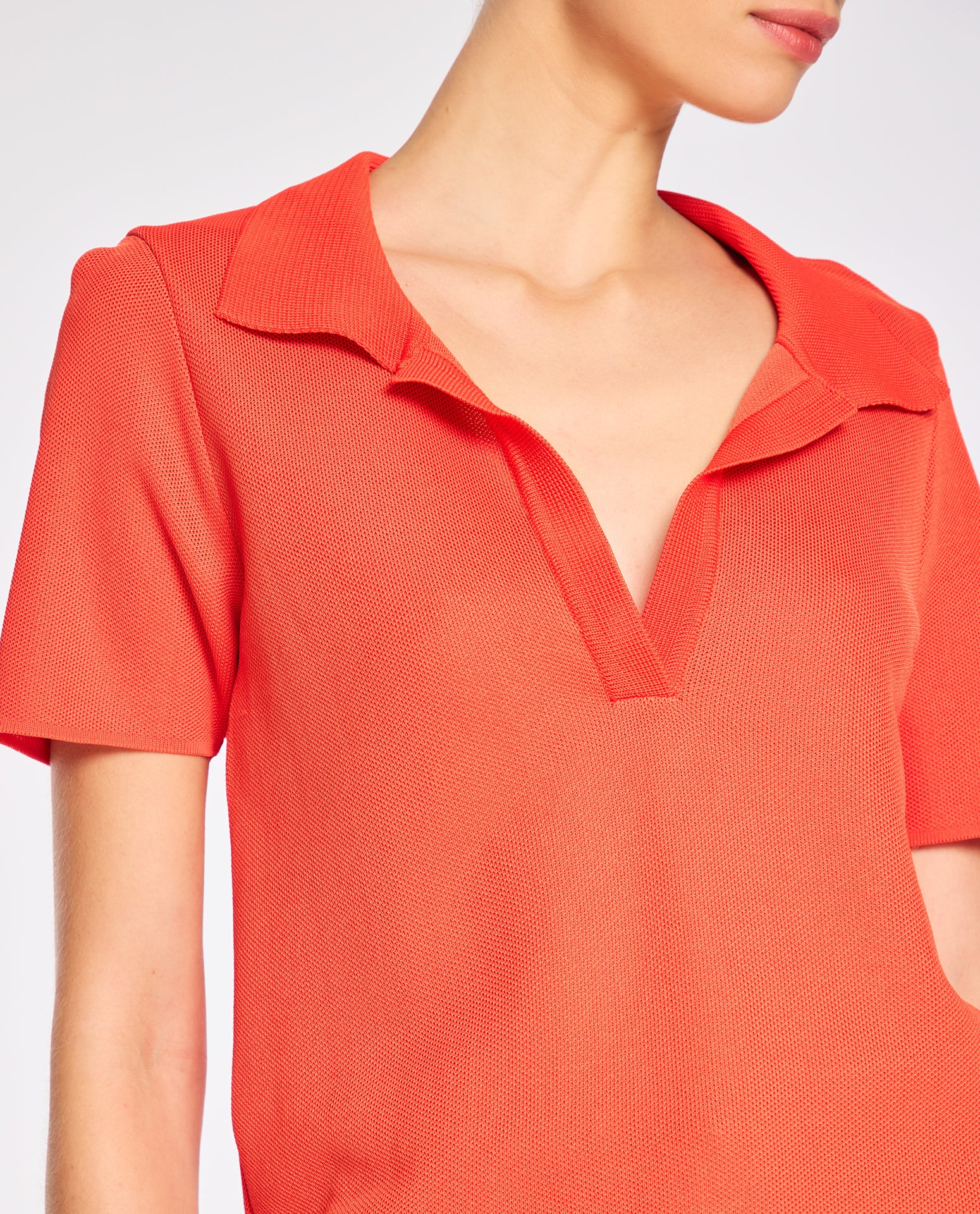 Blusa Lafort Manga Curta Lizzie Tricot