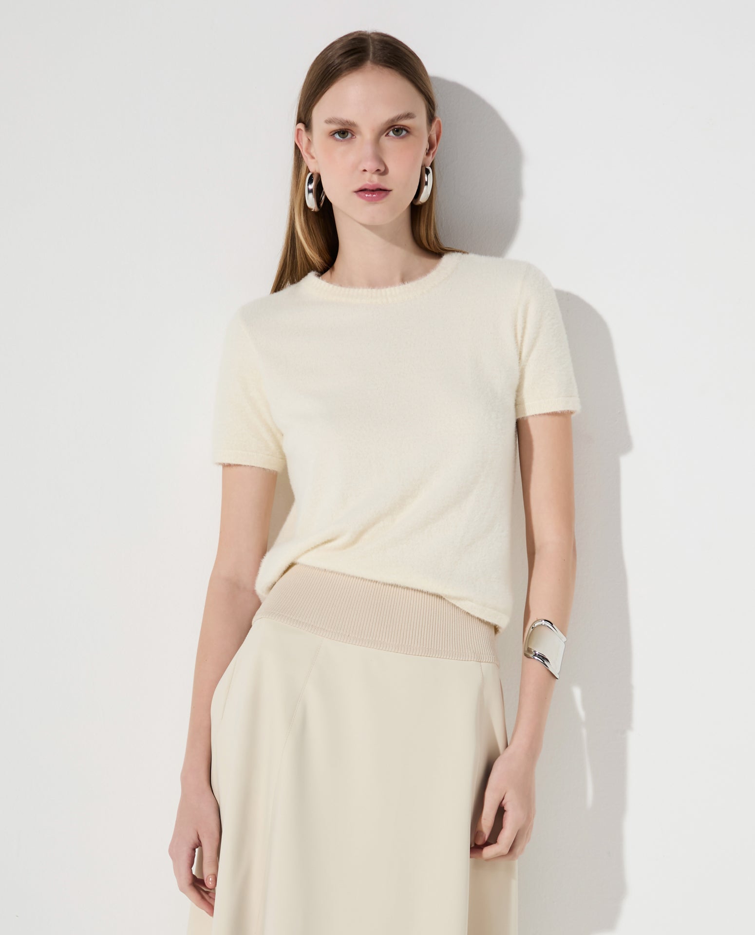 Blusa Lafort Manga Curta Lavinia Tricot