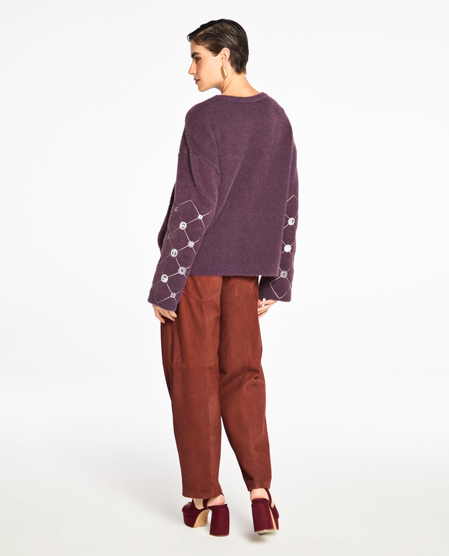 Blusa Lafort Com Bordado Hester Tricot