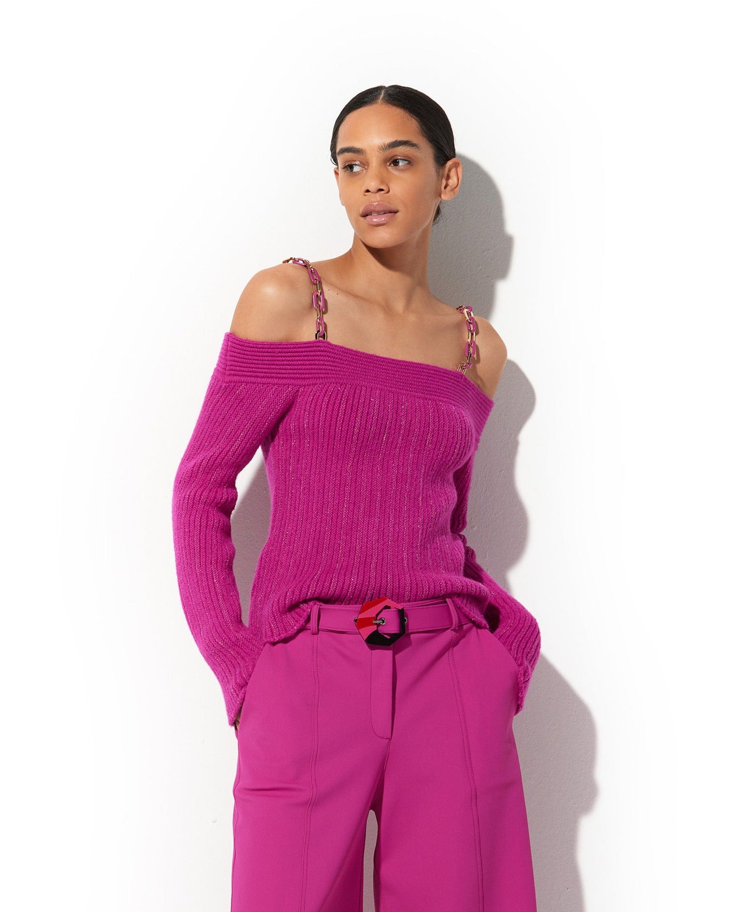 Blusa Lafort Ombro A Ombro Eliana Tricot