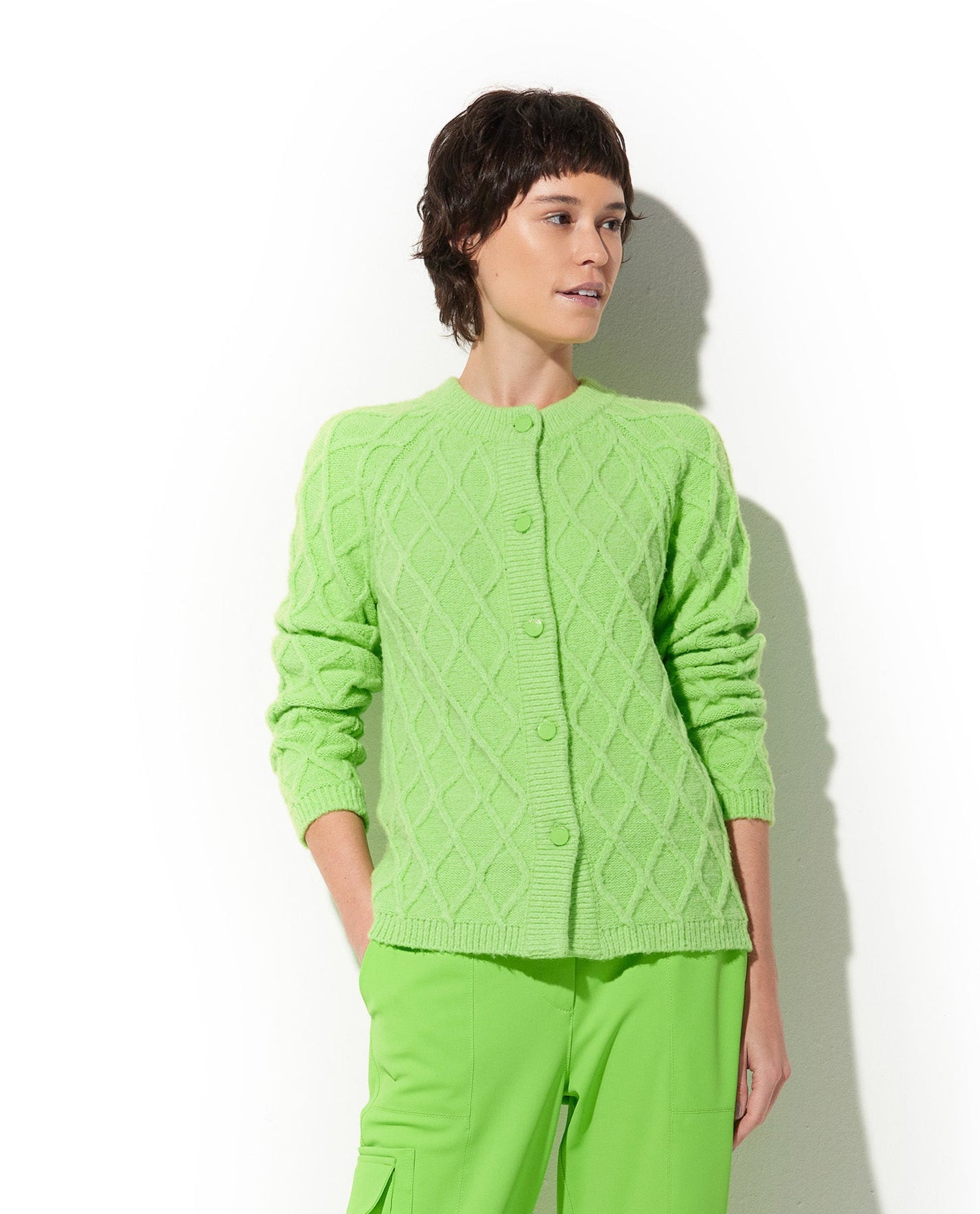 Casaco Lafort Manga Longa Luciene Tricot