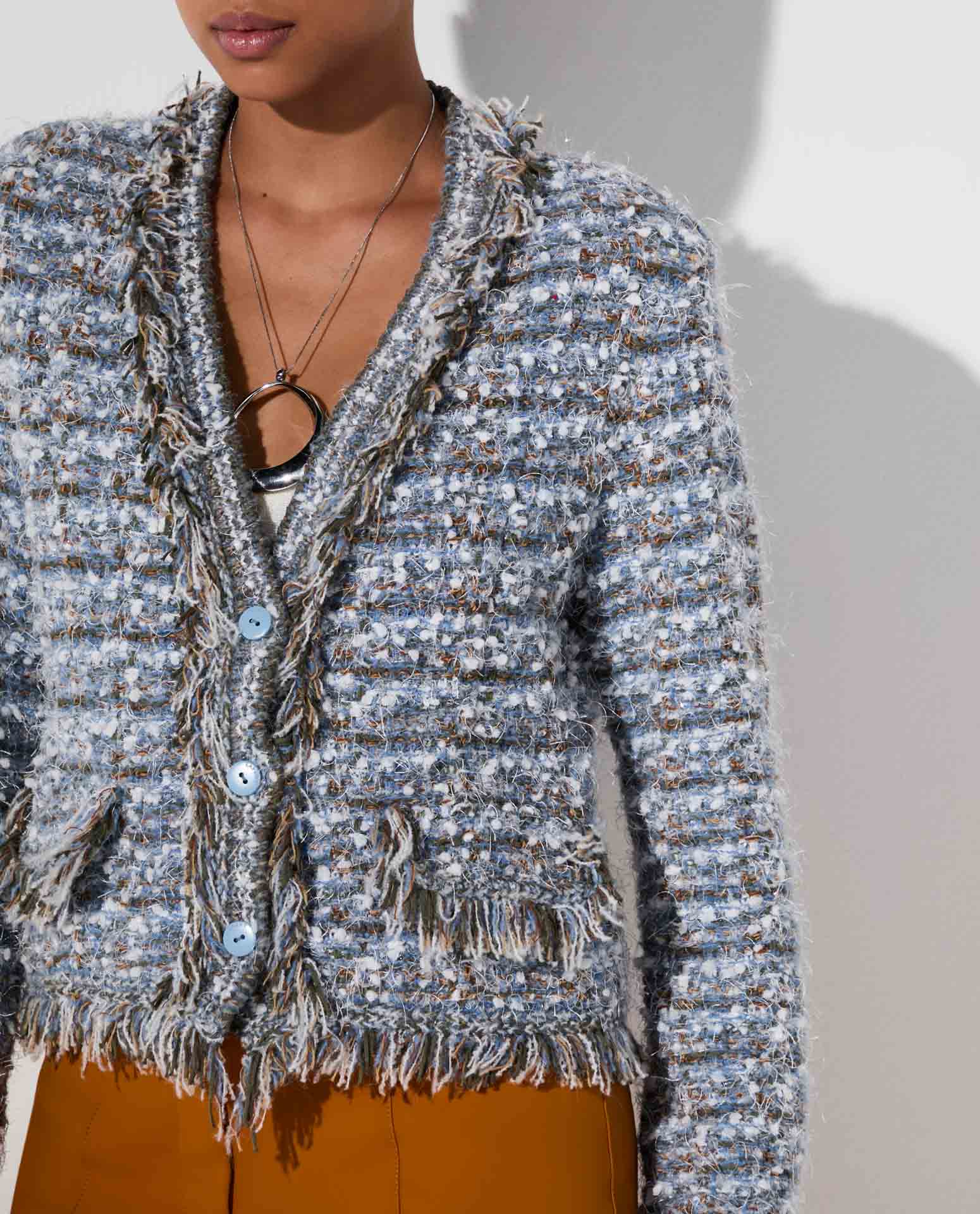 Casaco Lafort Decote V Paola Tricot