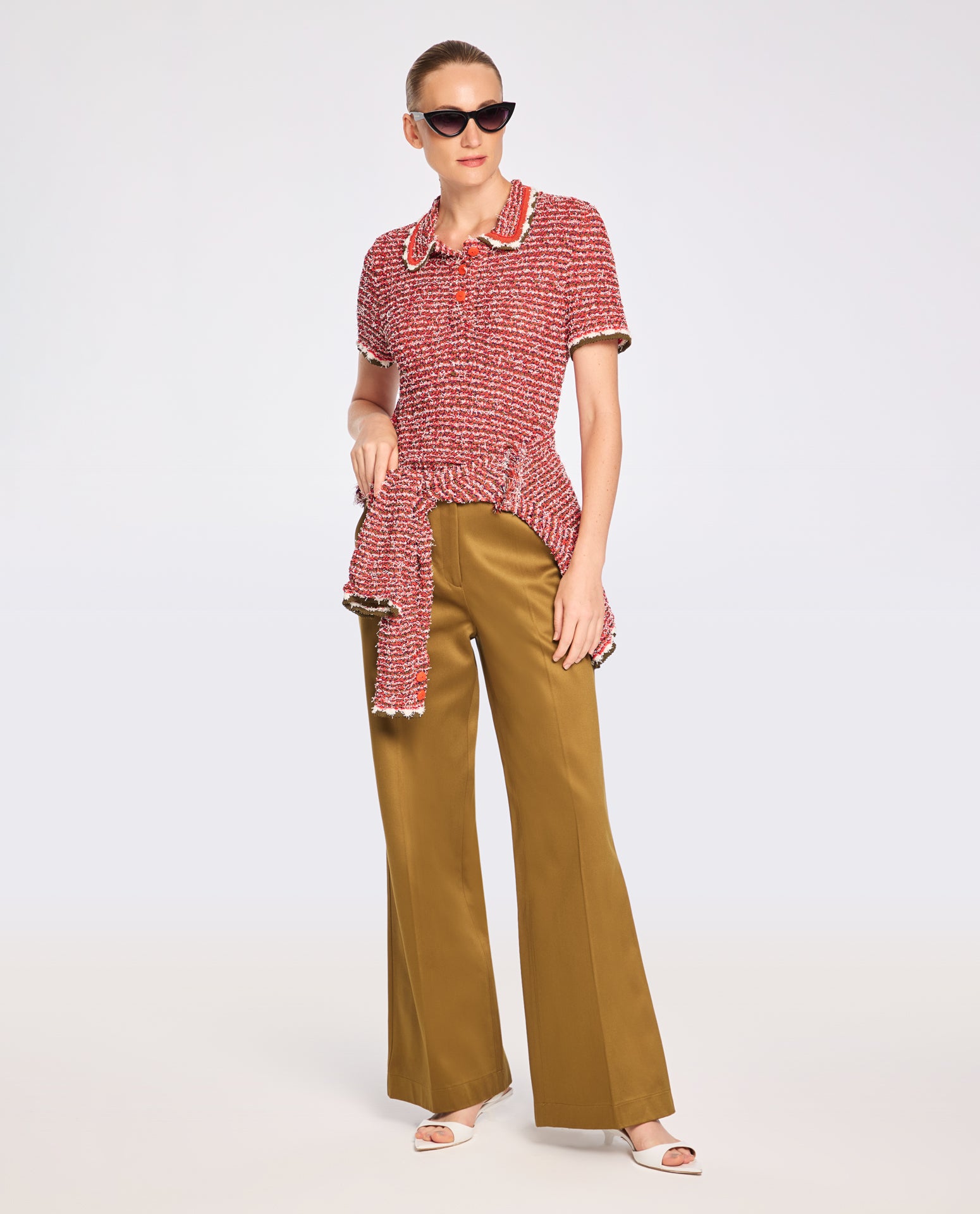 Blusa Lafort Gola Polo Daphne Tricot