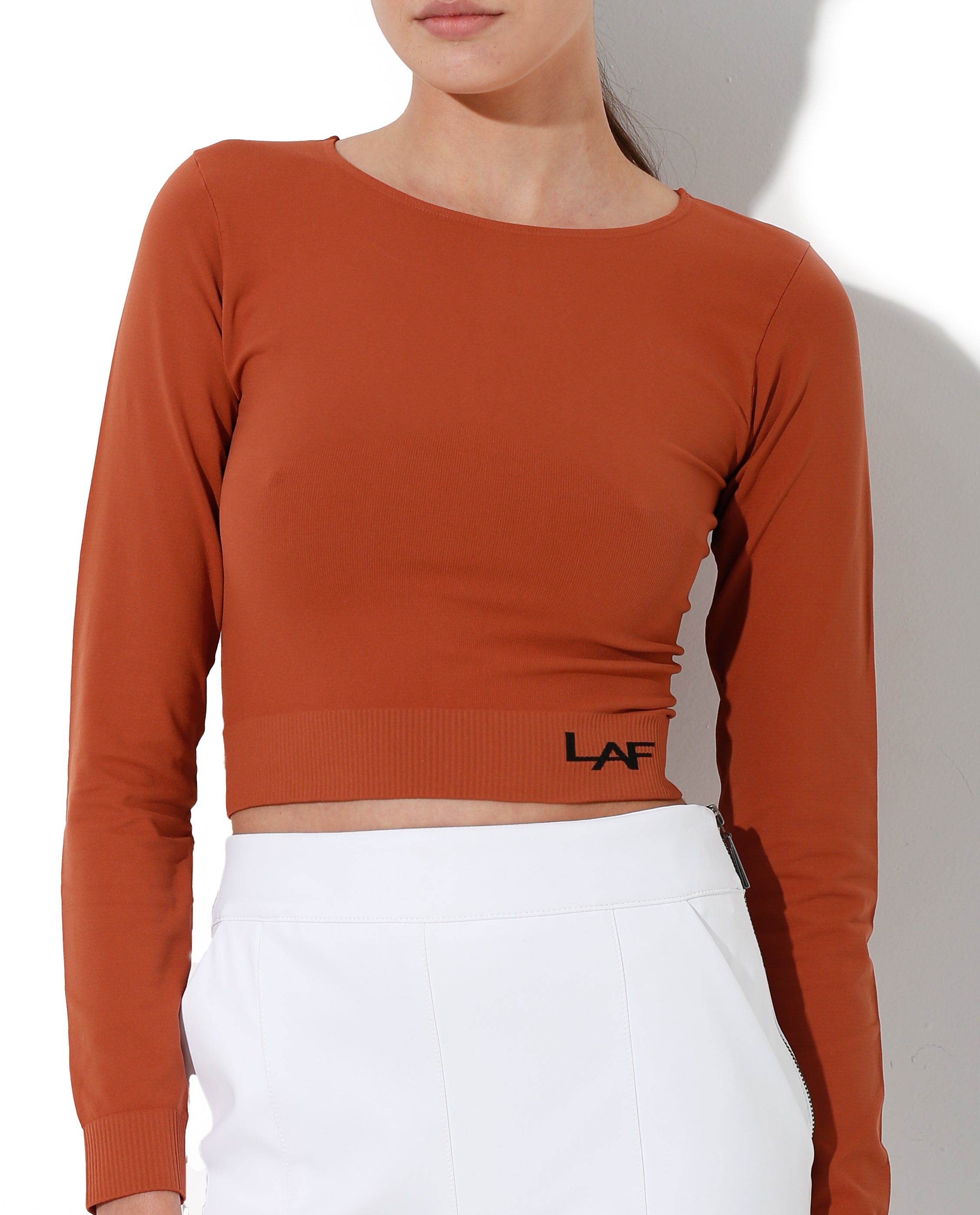 Blusa Lafort Manga Longa Brooke Malha Le Club