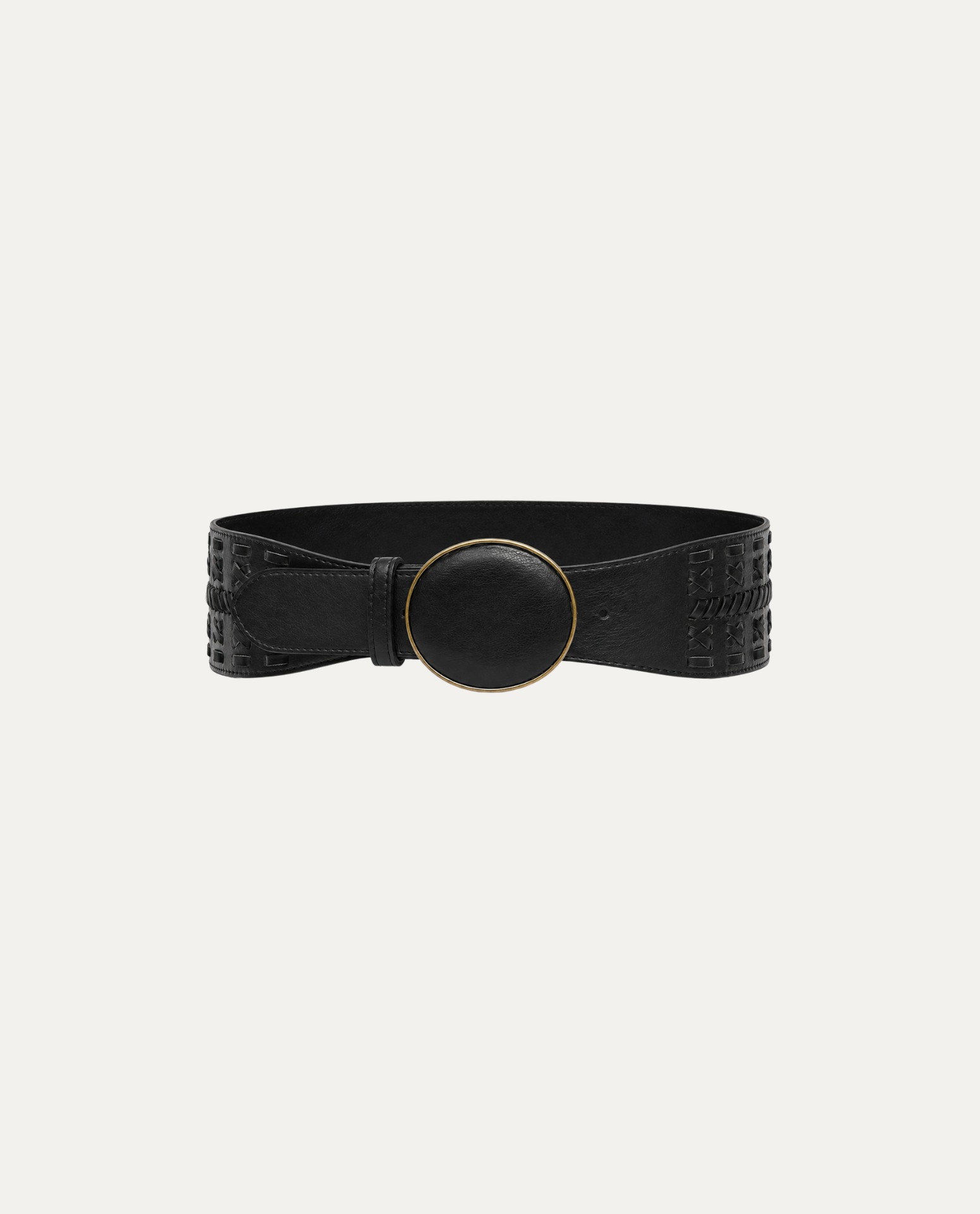 Cinto Lafort Com Detalhes Adelone Couro