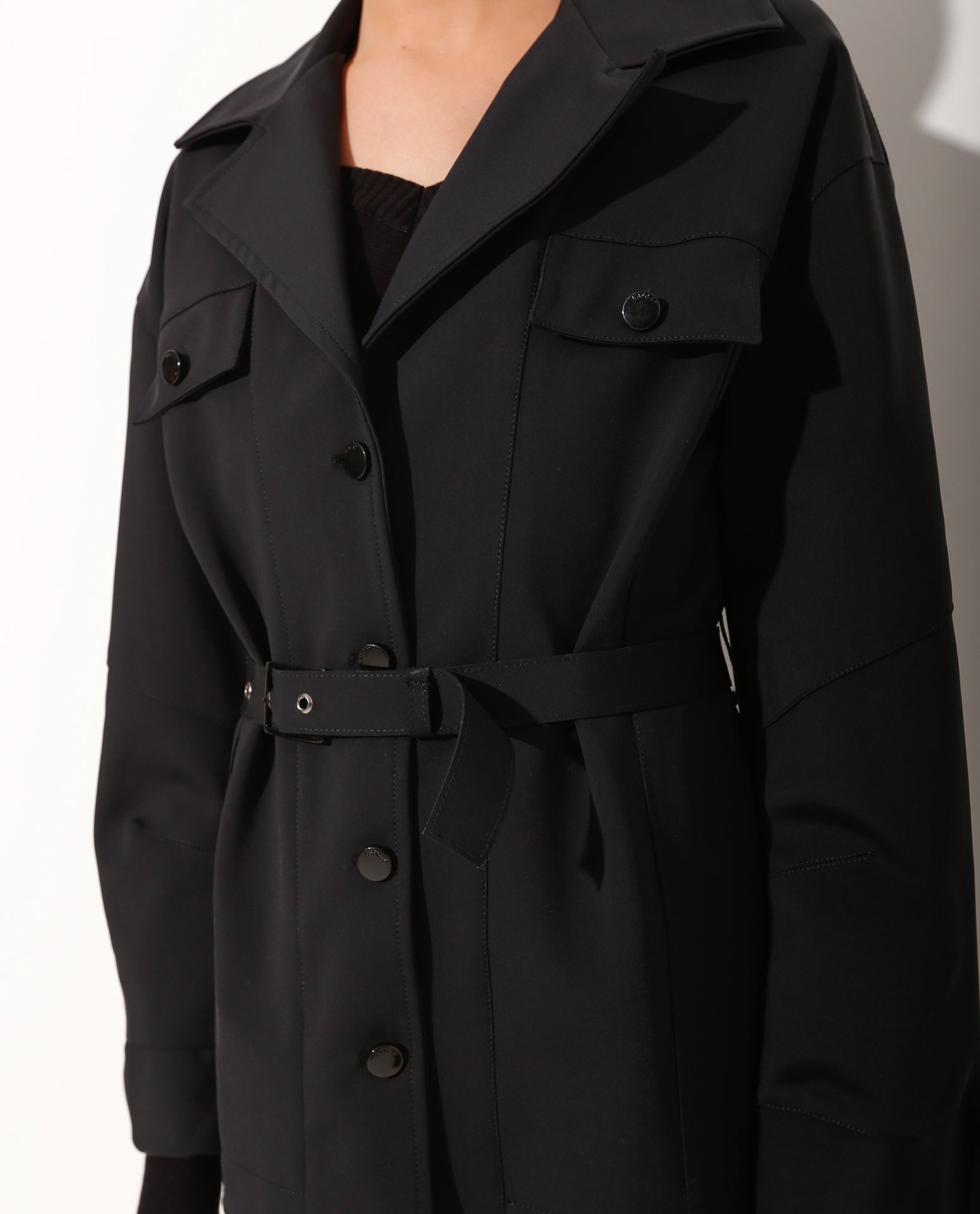 Casaco Lafort Com Cinto Carolyn Technoblock®