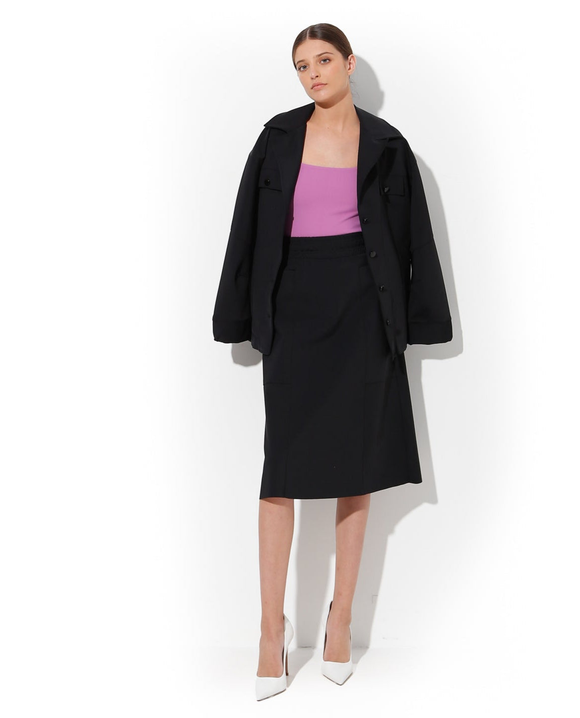 Casaco Lafort Com Cinto Carolyn Technoblock®