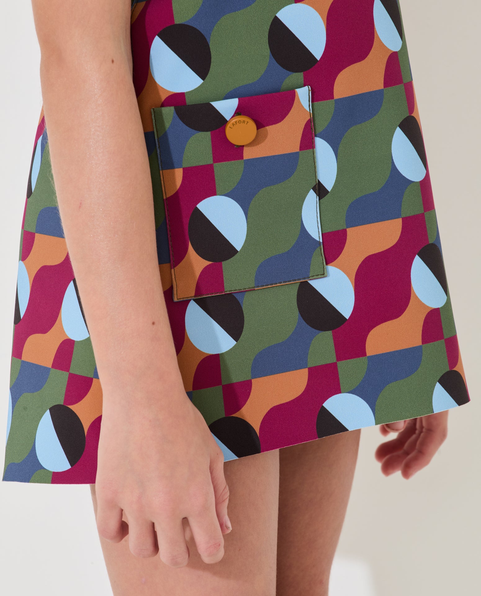 Vestido Lafort Petit Mini Giovanna Technoblock® Estampado