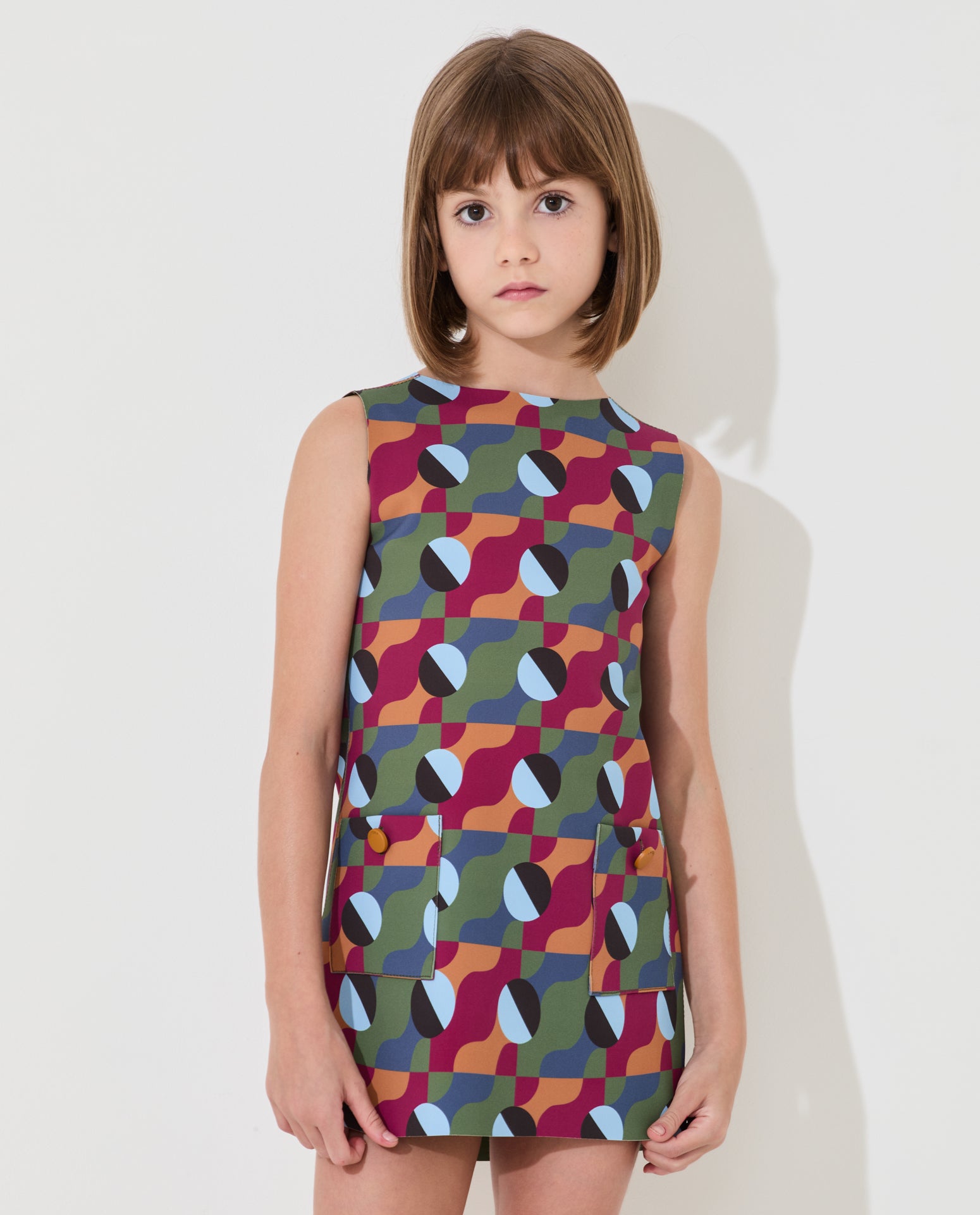 Vestido Lafort Petit Mini Giovanna Technoblock® Estampado