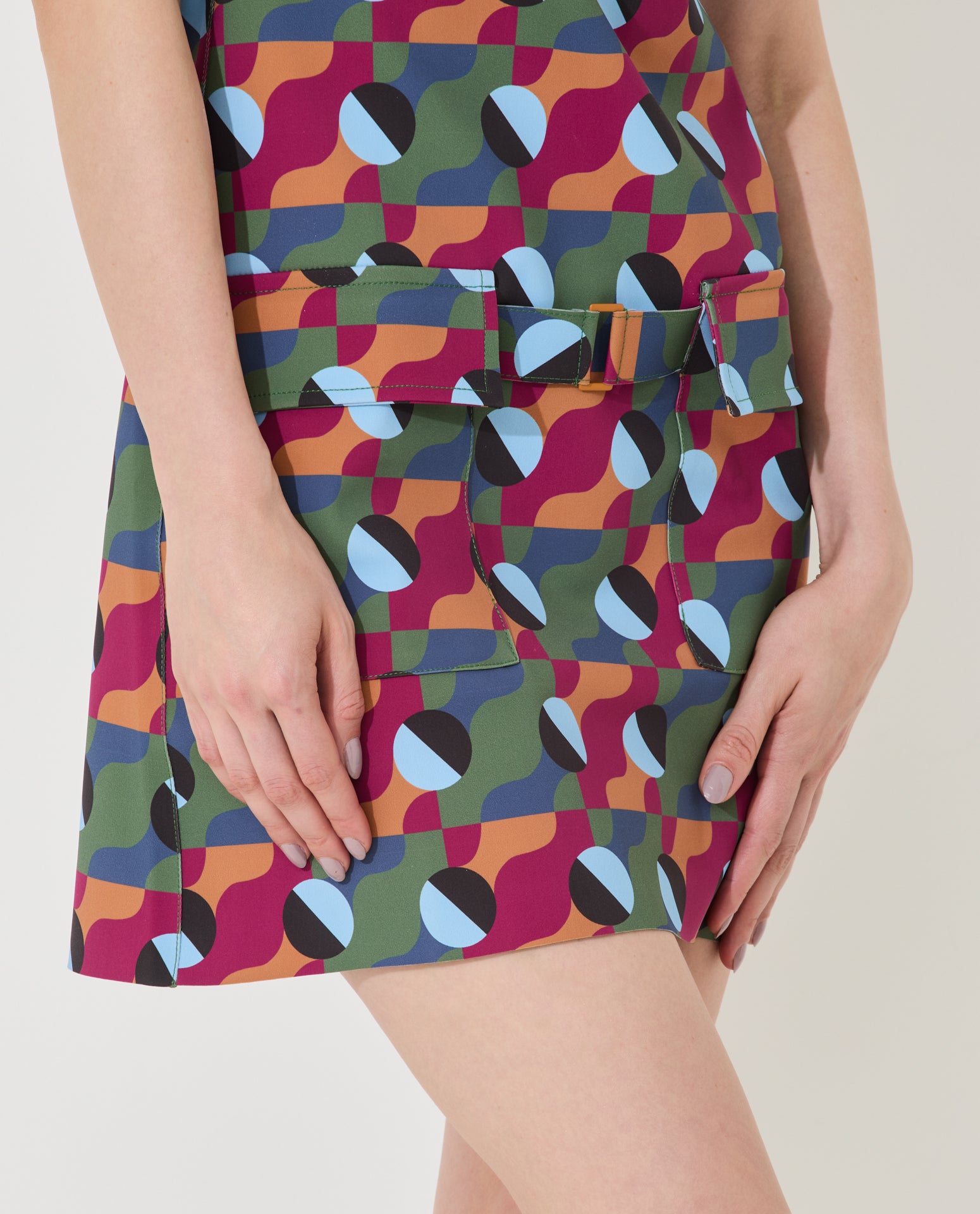 Vestido Lafort Mini Giovanna Technoblock® Estampado